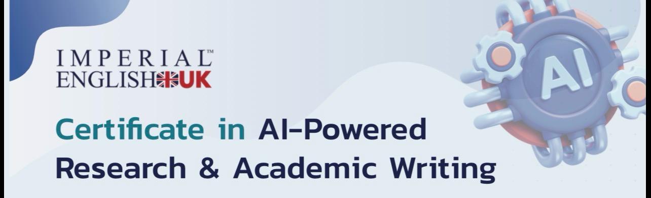 دورة عن الاستخدام الفعال والاخلاقي للذكاء الاصطناعي في مجال البحث والكتابة الاكاديمية