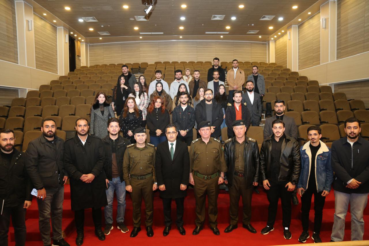 قوتابیێن پشكا یاسایێ چوونە ڕێڤەبەریا پۆلیسێن دهۆكێ
