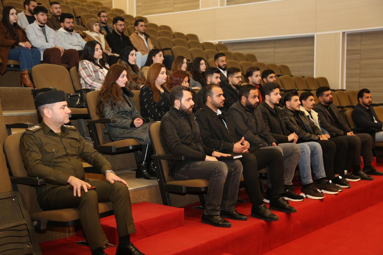 قوتابیێن پشكا یاسایێ چوونە ڕێڤەبەریا پۆلیسێن دهۆكێ
