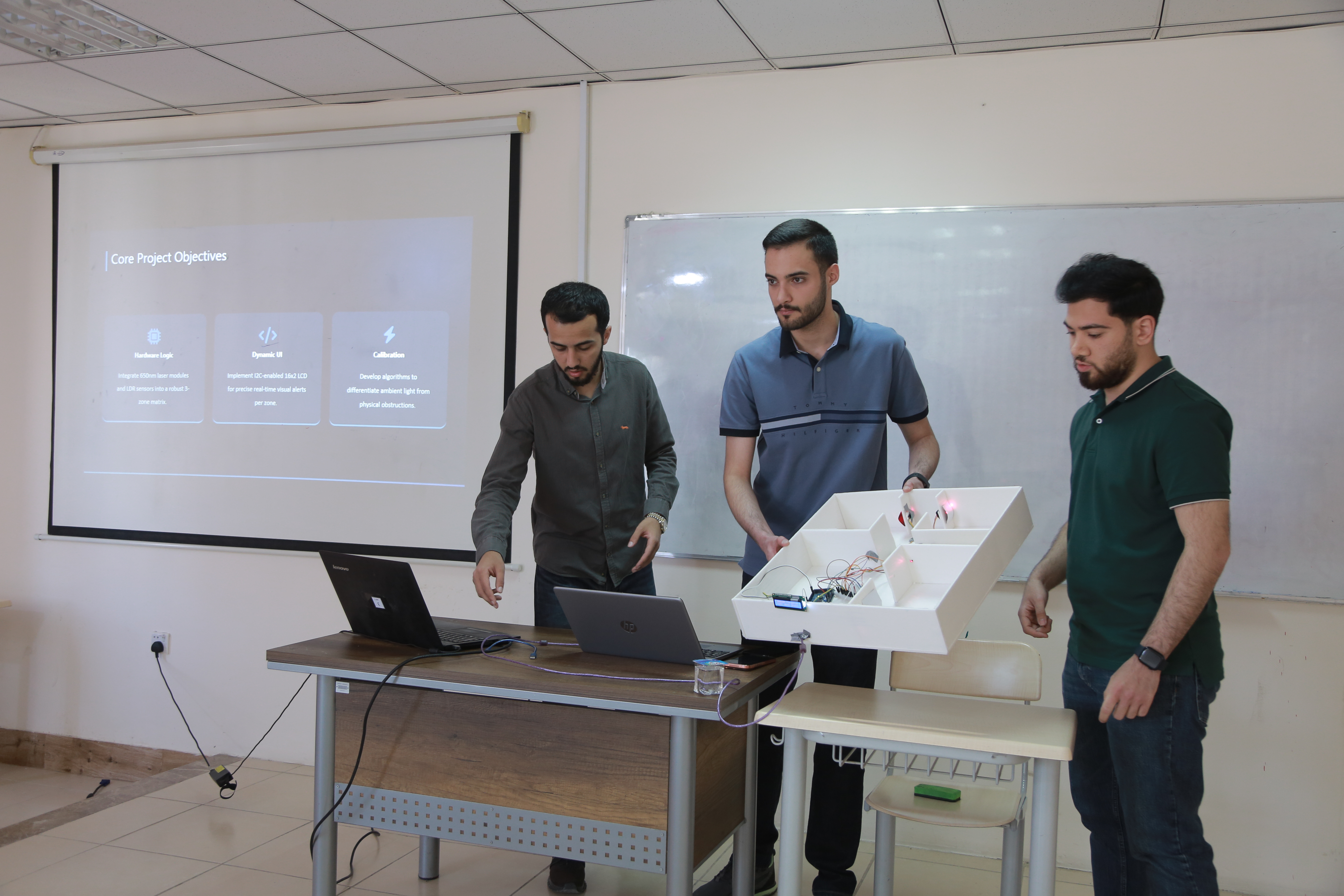 Students of the Computer and Communication Engineering Department Presented Their Projects
