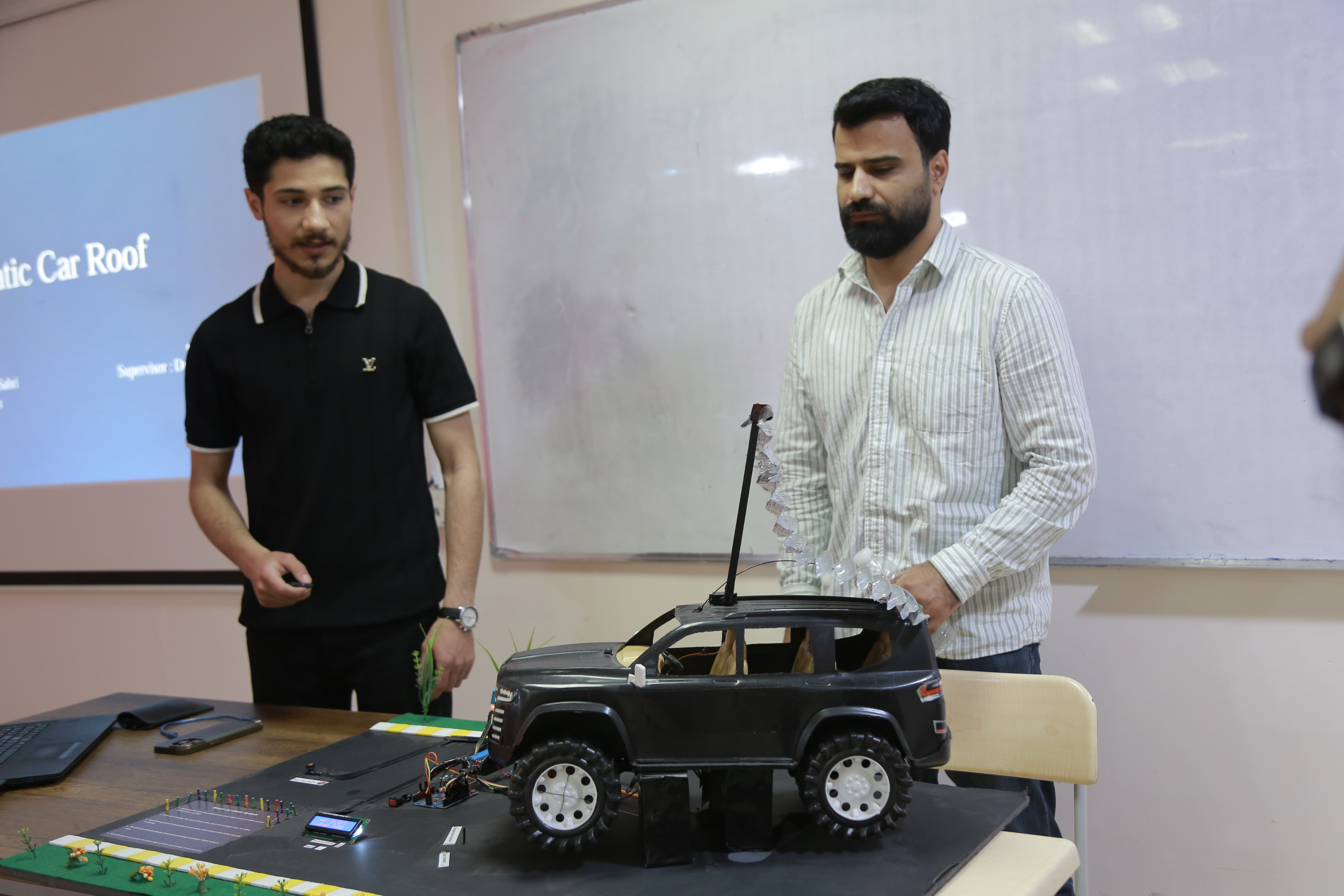 Students of the Computer and Communication Engineering Department Presented Their Projects