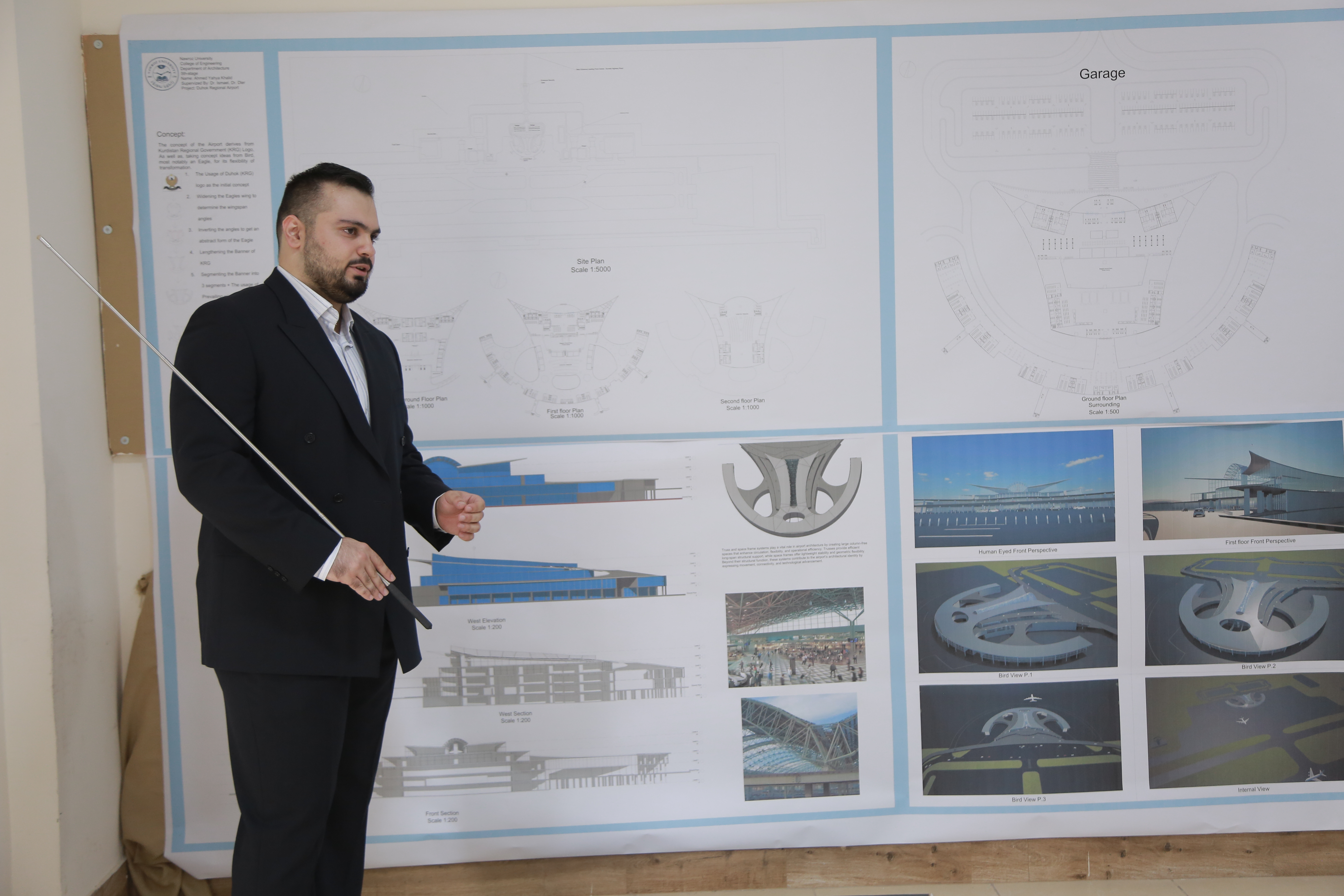 Architecture Students Present Graduation Projects at Nawroz University