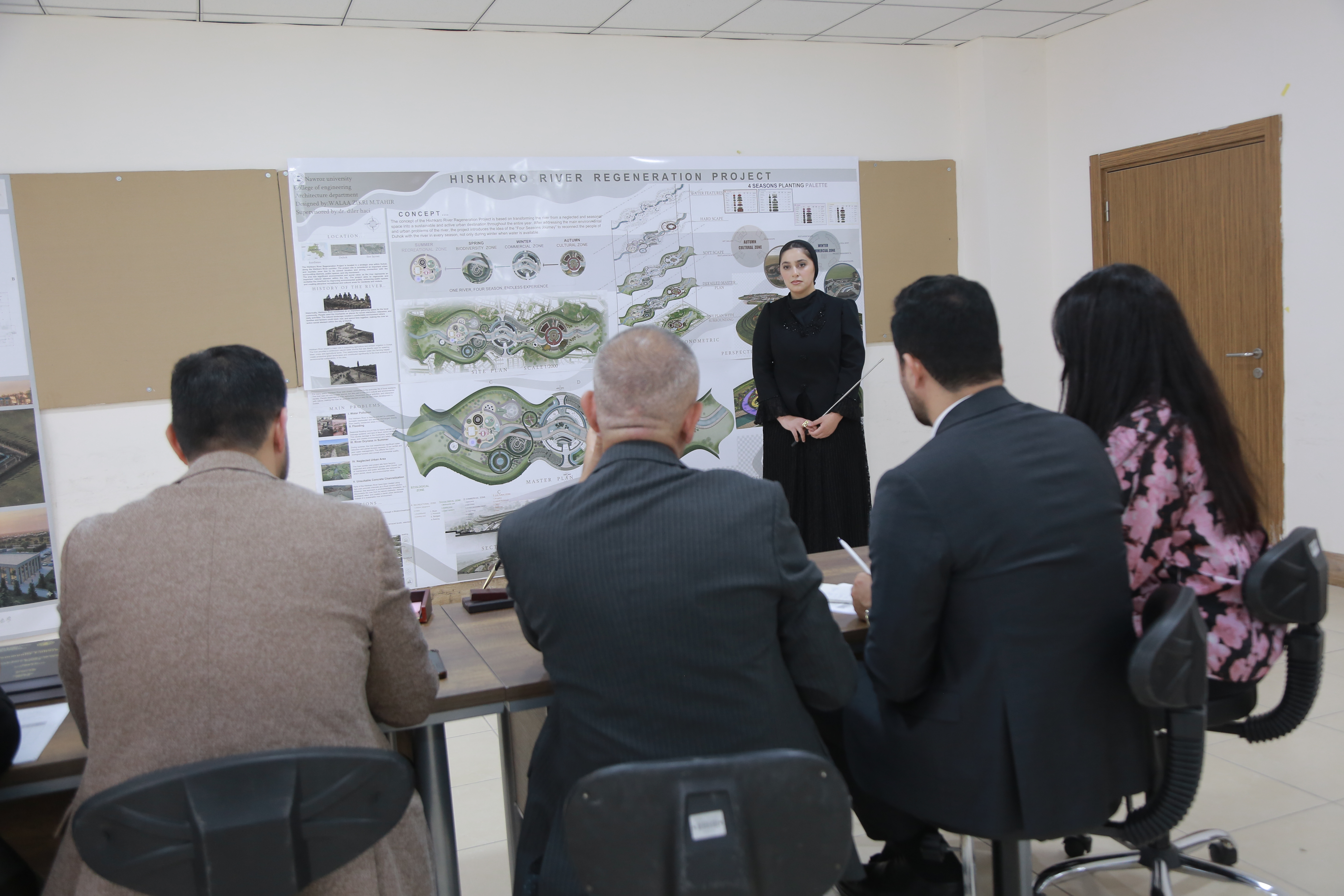 Architecture Students Present Graduation Projects at Nawroz University