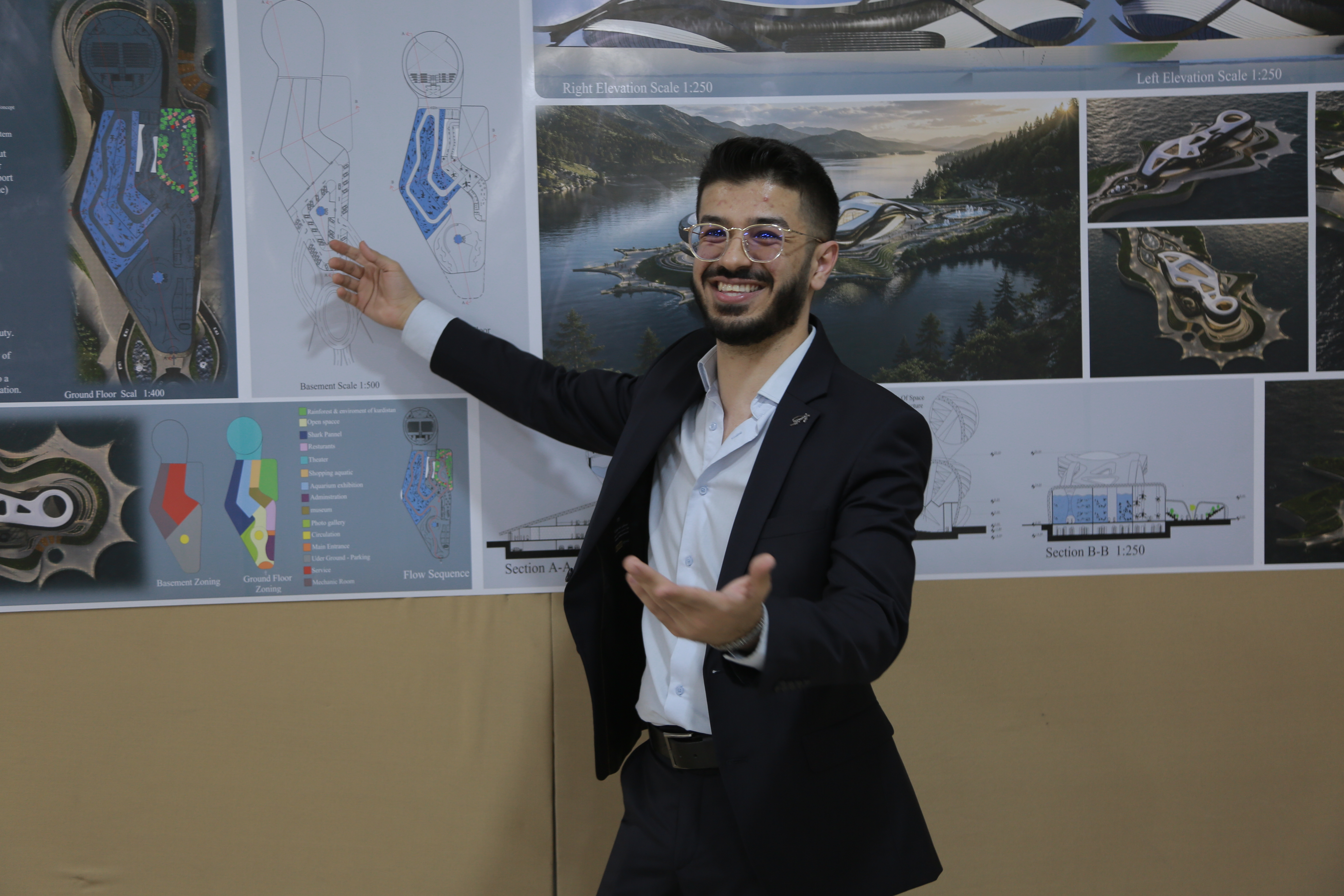 Architecture Students Present Graduation Projects at Nawroz University