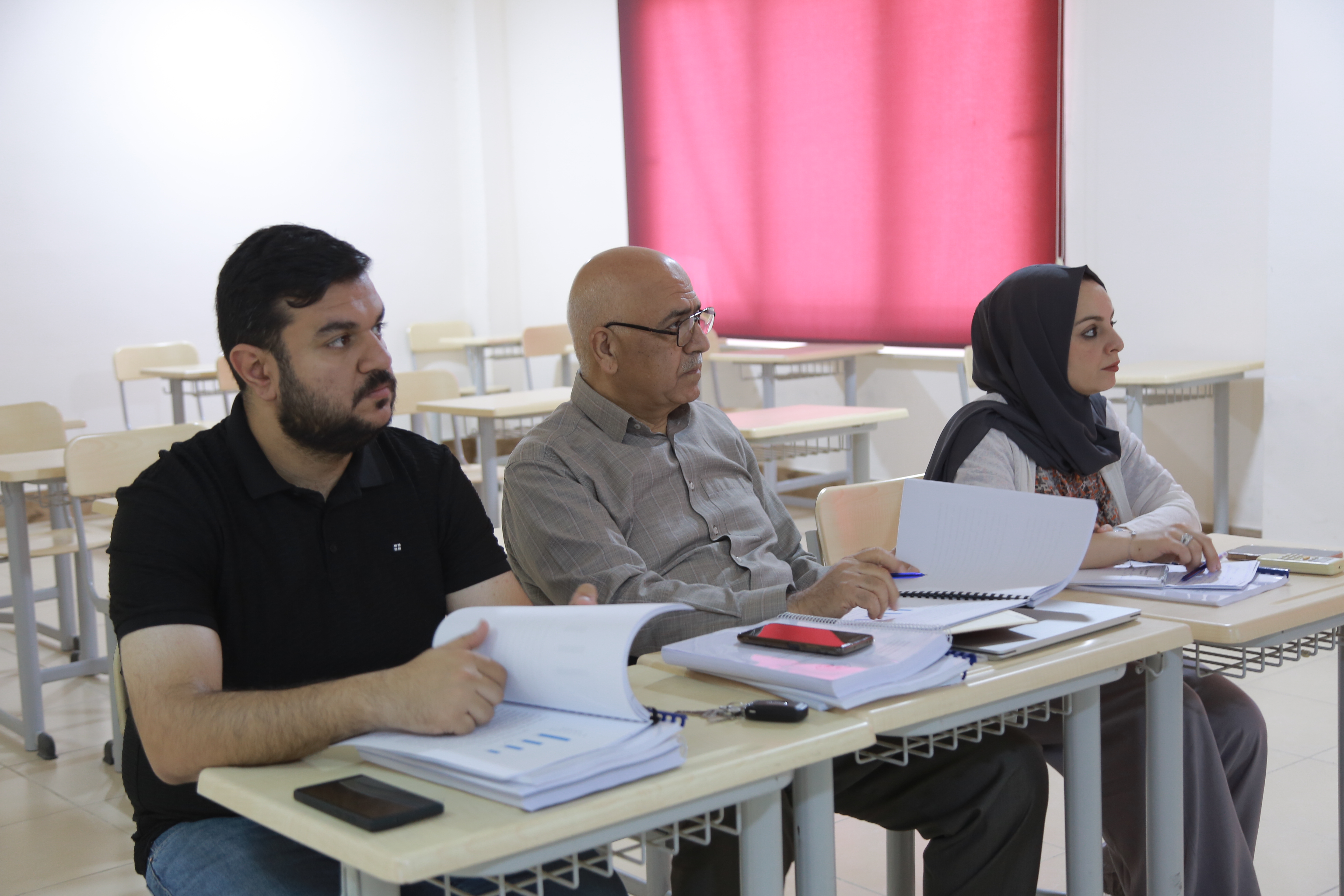 قسم الهندسة المدنية في جامعة نوروز يبدأ مناقشة مشاريع التخرج