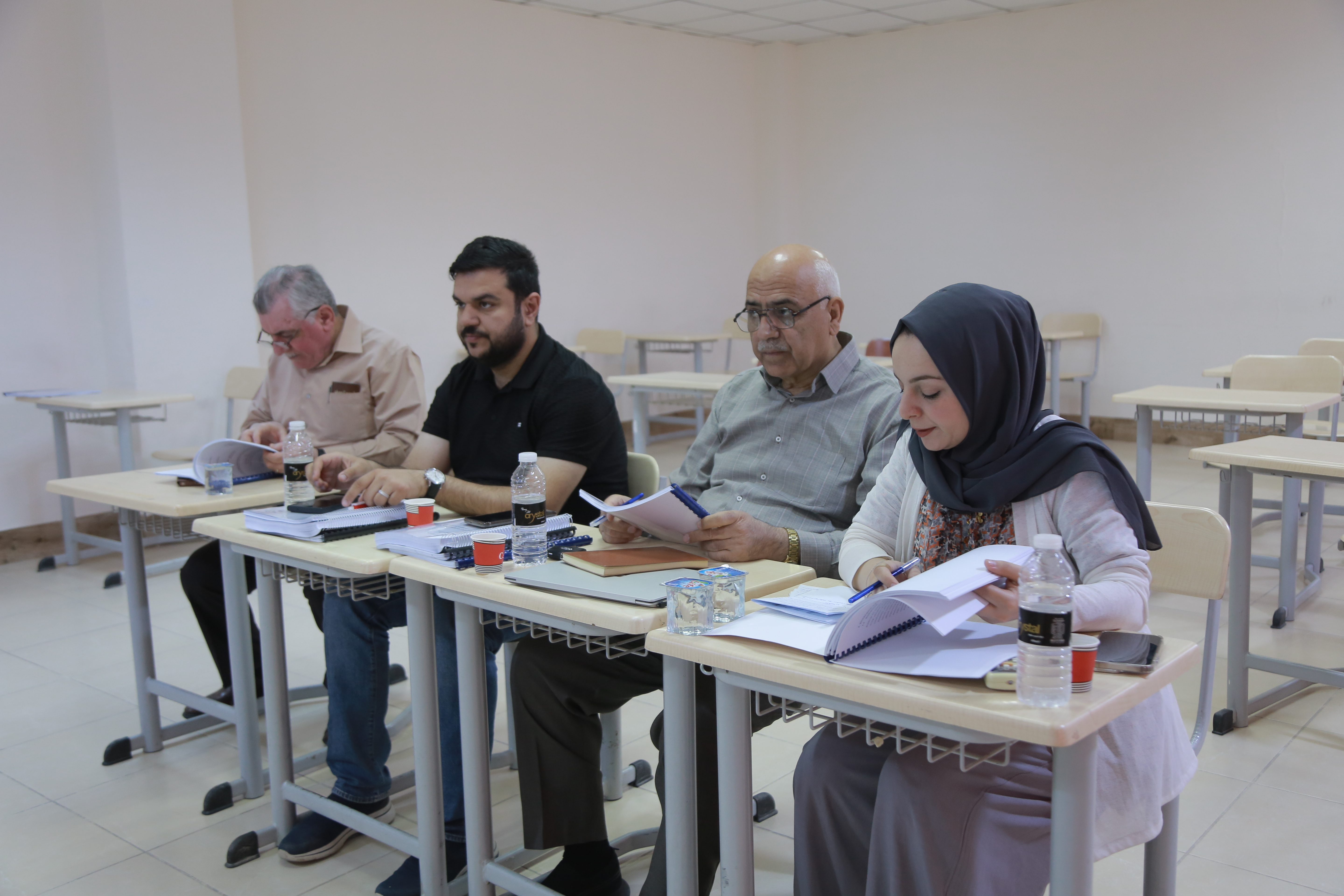 قسم الهندسة المدنية في جامعة نوروز يبدأ مناقشة مشاريع التخرج