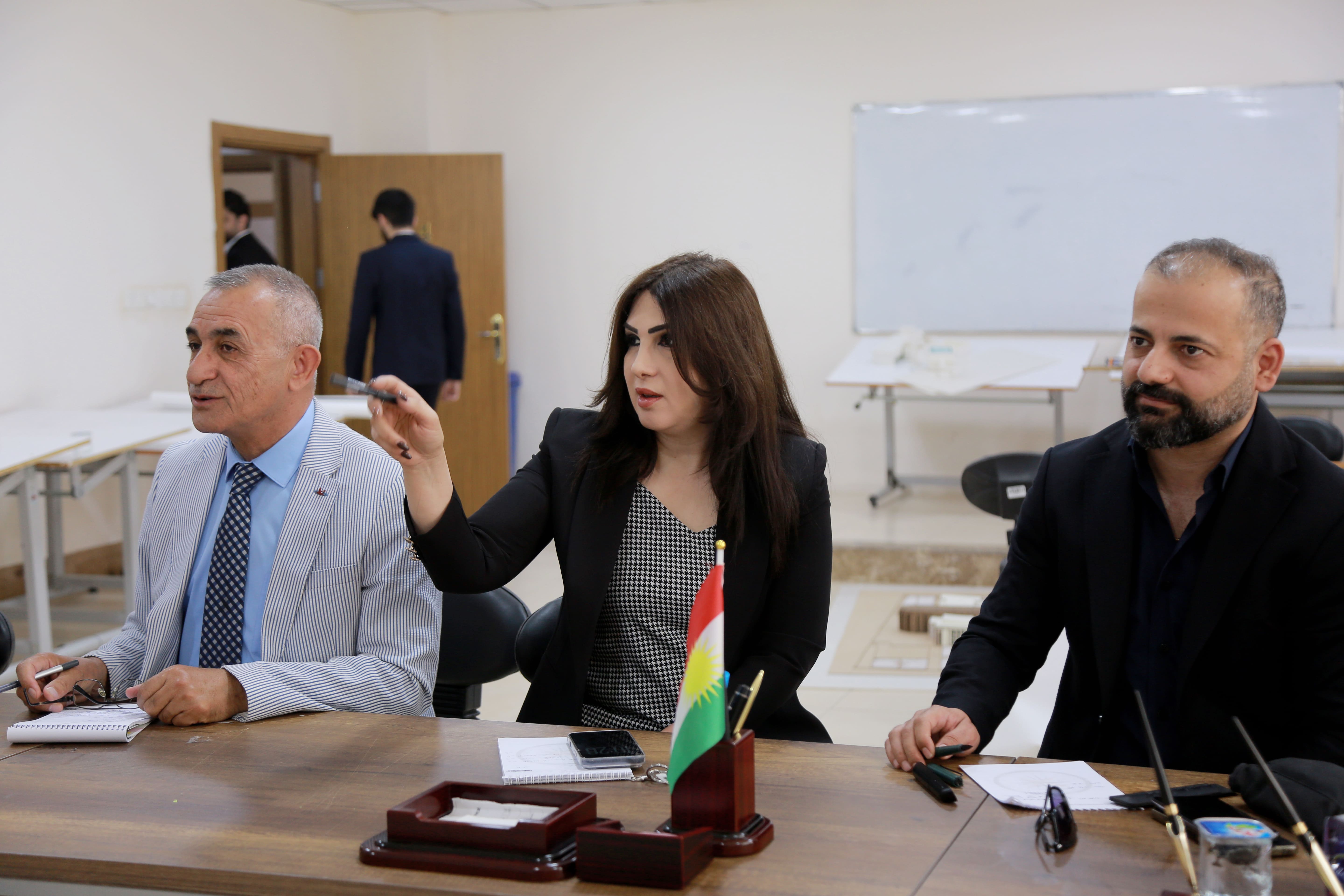 Architecture Department at Nawroz University Holds Third Day of Graduation Project Presentations