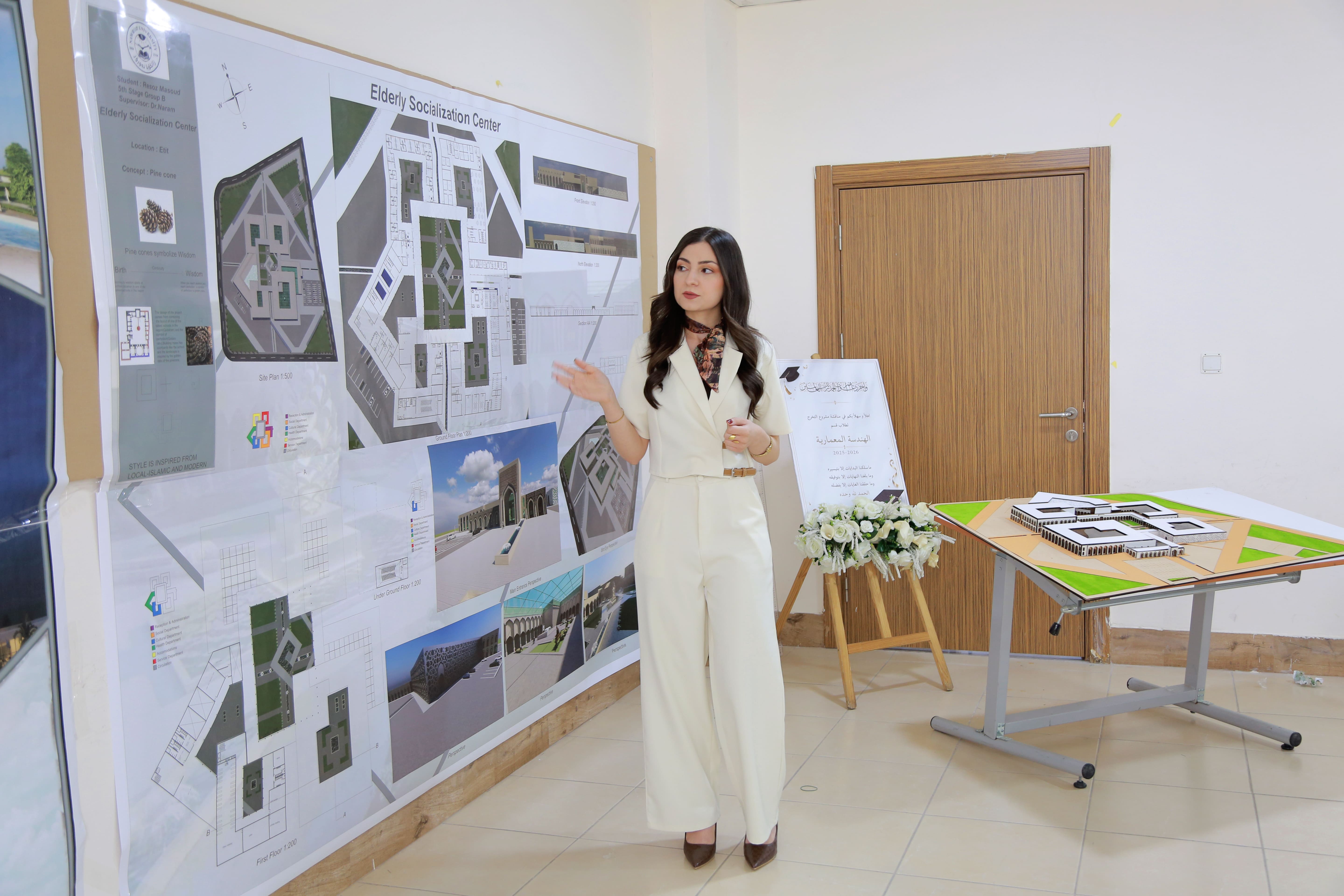 Architecture Department in Nawroz University Concludes Graduation Project Presentations