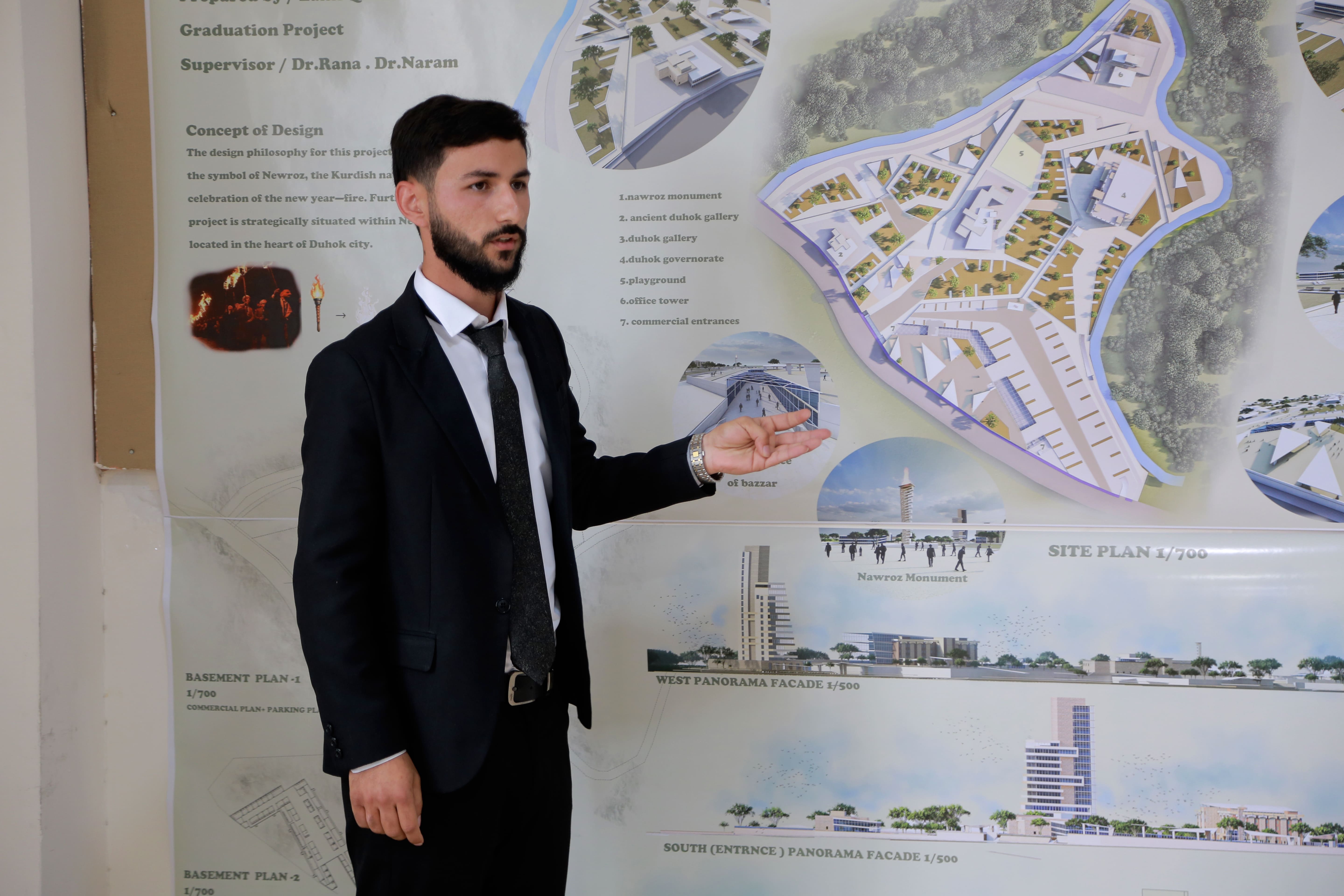 Architecture Department in Nawroz University Concludes Graduation Project Presentations