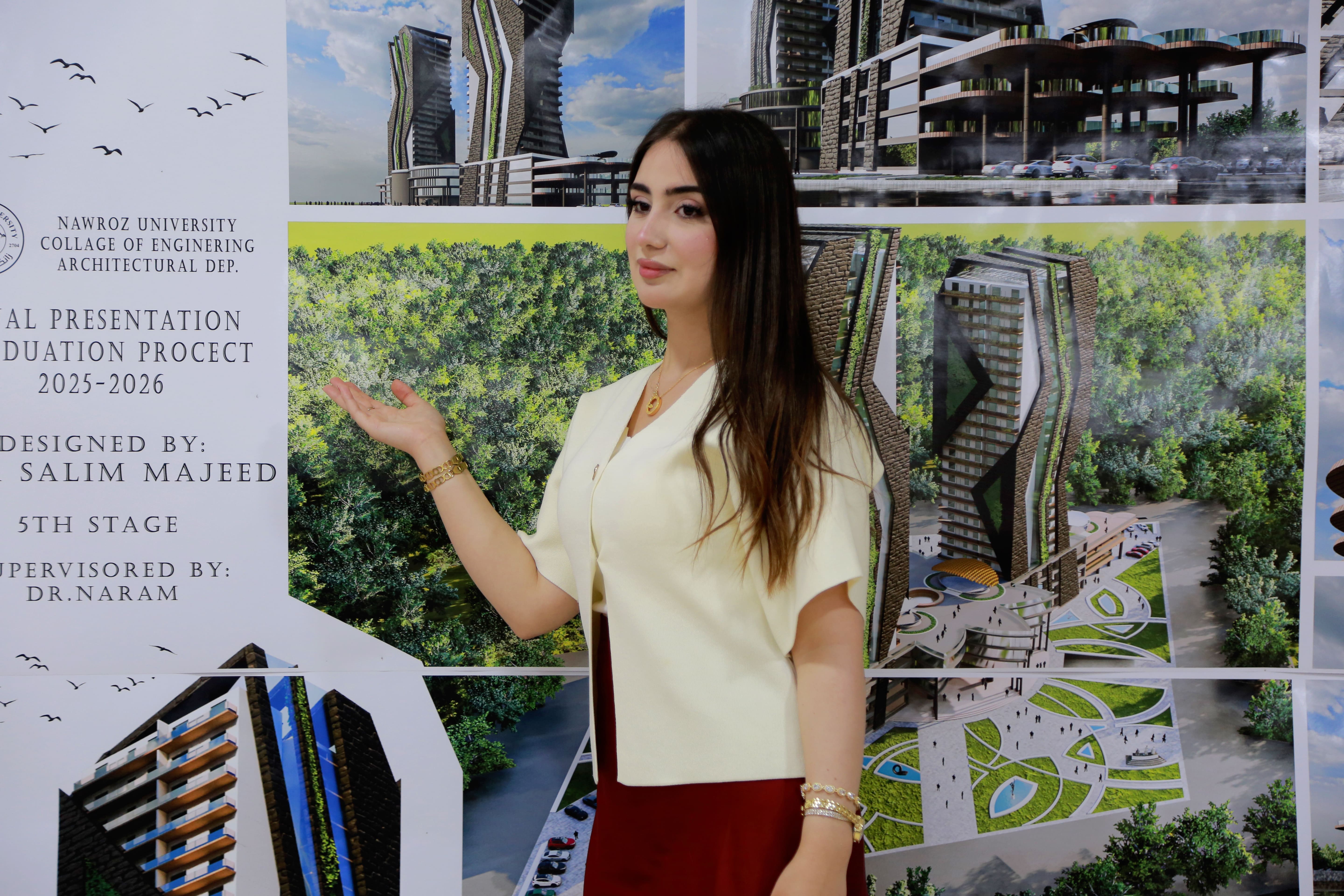 Architecture Department in Nawroz University Concludes Graduation Project Presentations