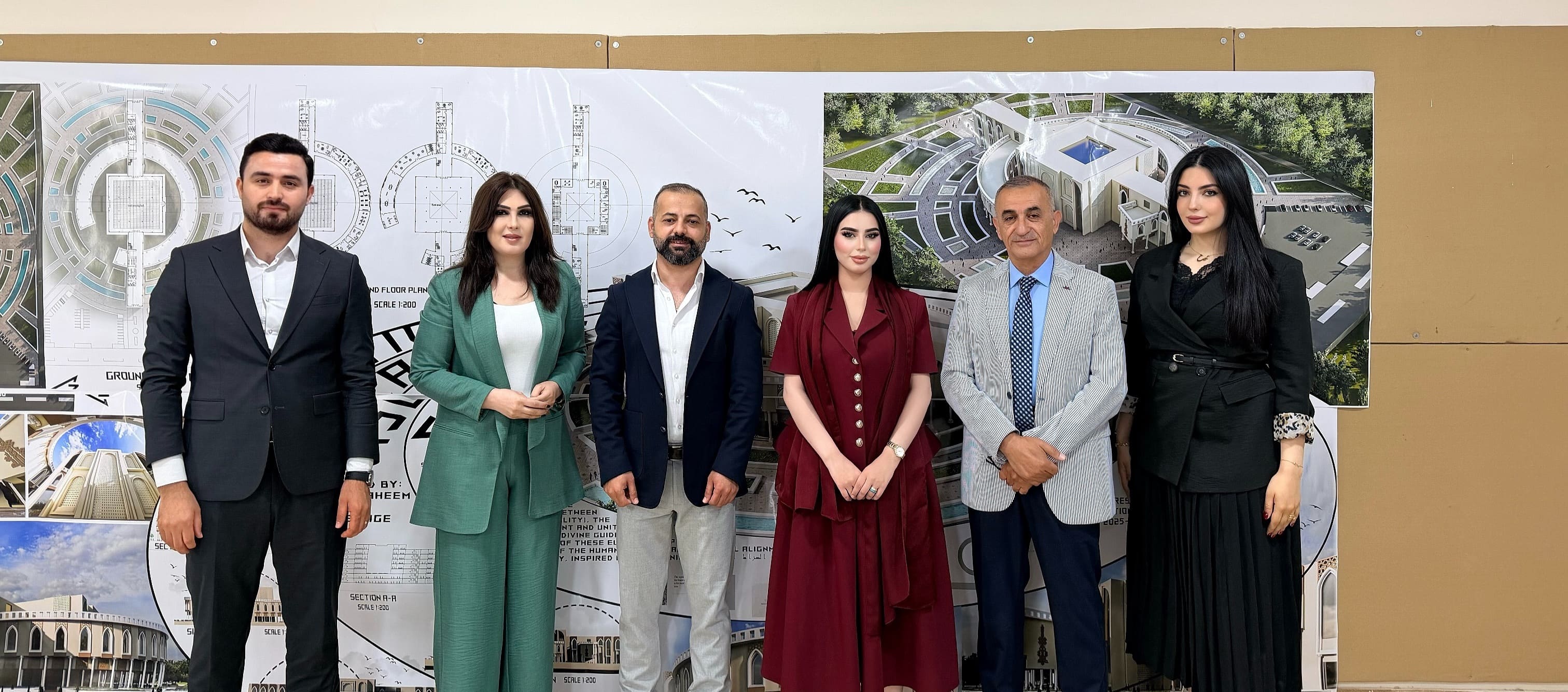 Architecture Department in Nawroz University Concludes Graduation Project Presentations