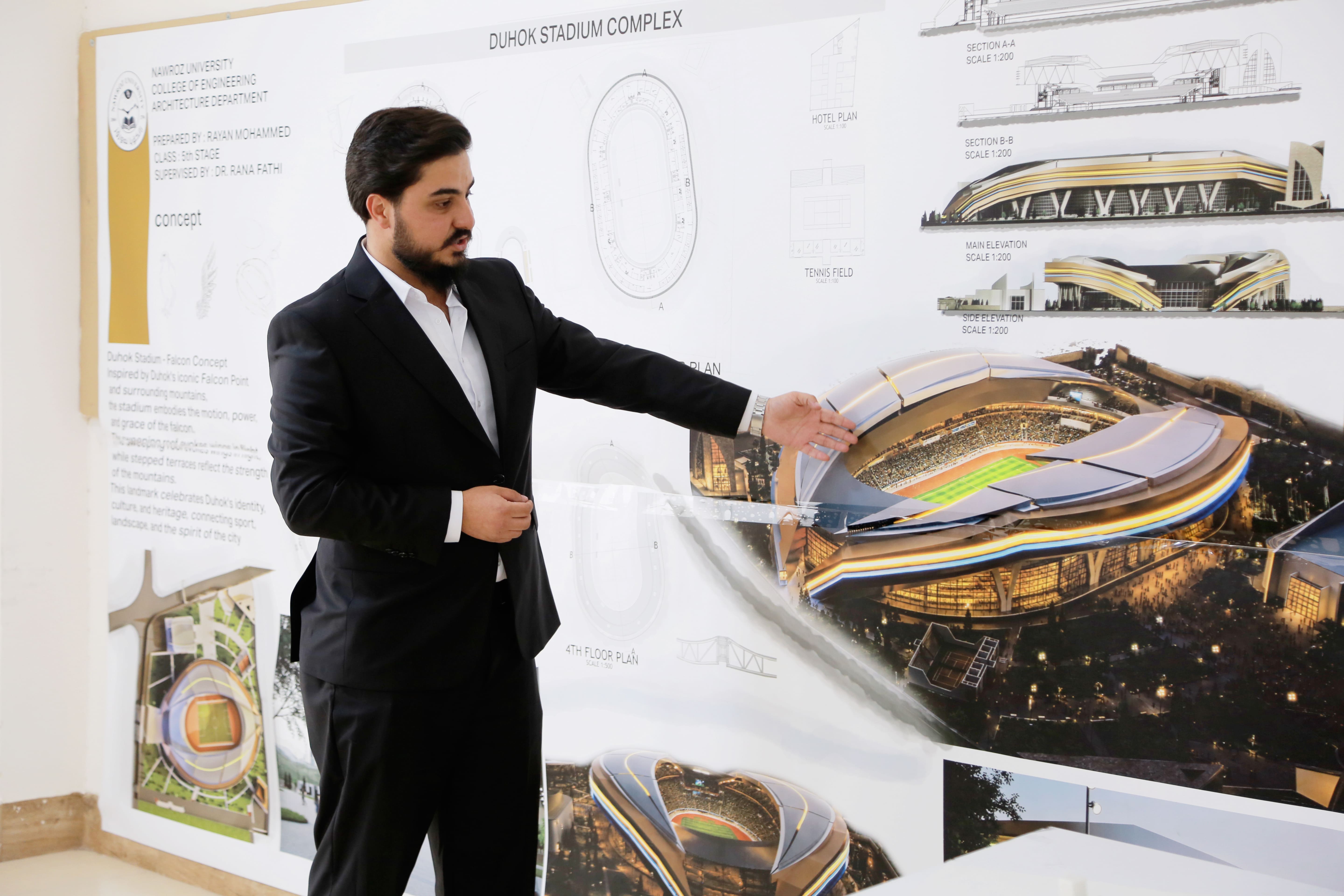 Architecture Department in Nawroz University Concludes Graduation Project Presentations