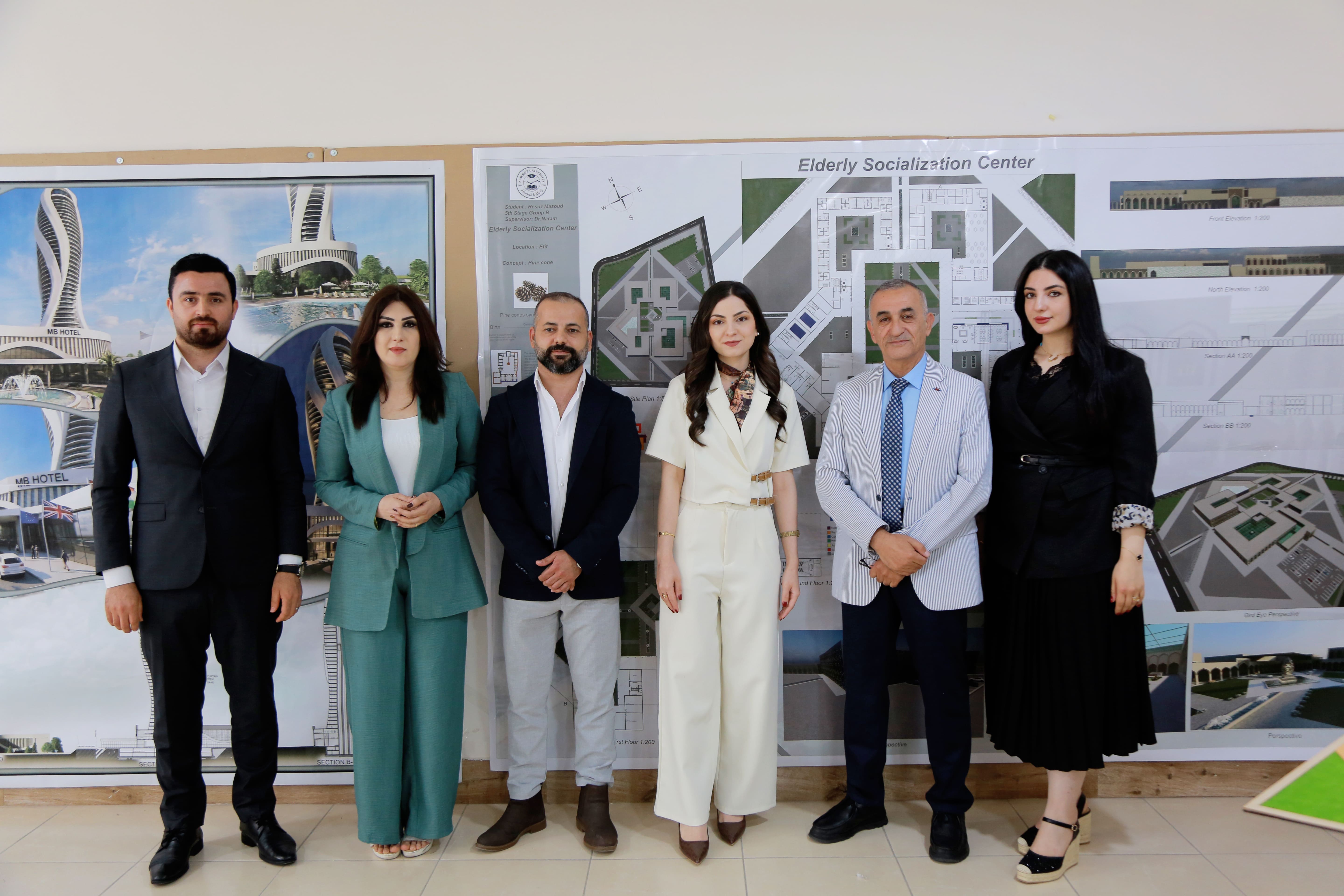 Architecture Department in Nawroz University Concludes Graduation Project Presentations
