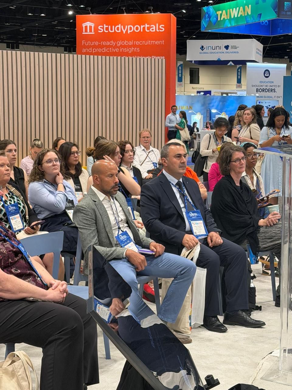President of Nawroz University Participates in the NAFSA International Conference in Orlando, Florida, USA