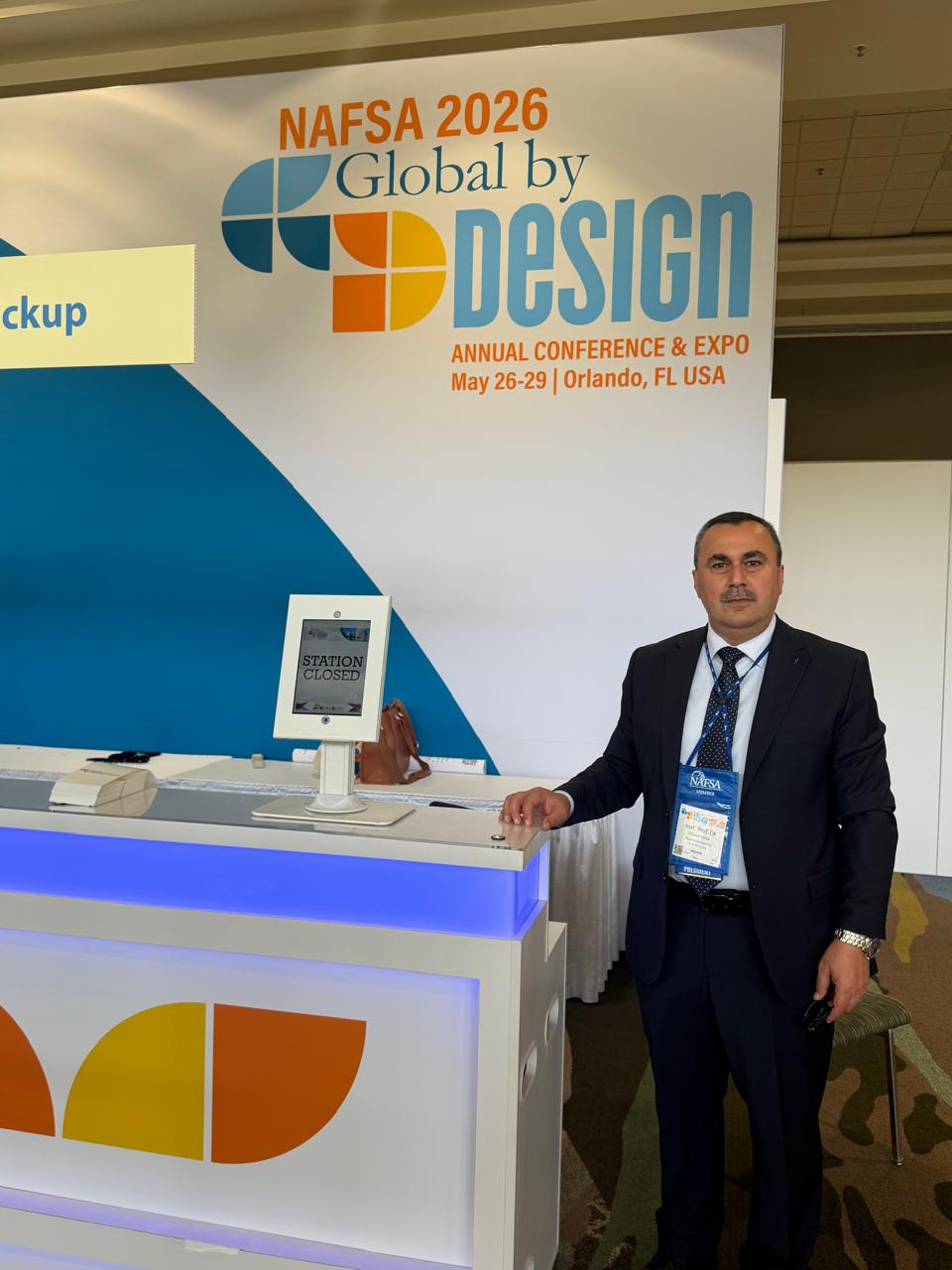 President of Nawroz University Participates in the NAFSA International Conference in Orlando, Florida, USA