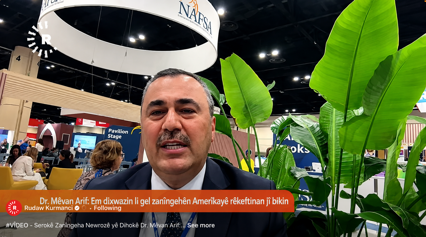 Nawroz University President to Rudaw: We Seek to Strengthen the International Presence of Kurdistan’s Universities and Expand Study Opportunities in the United States