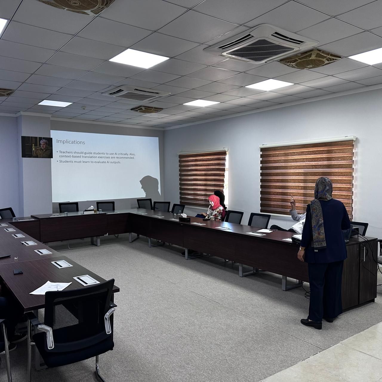 A Seminar at Nawroz University on AI-Assisted Translation and Contextual Awareness in EFL Learners