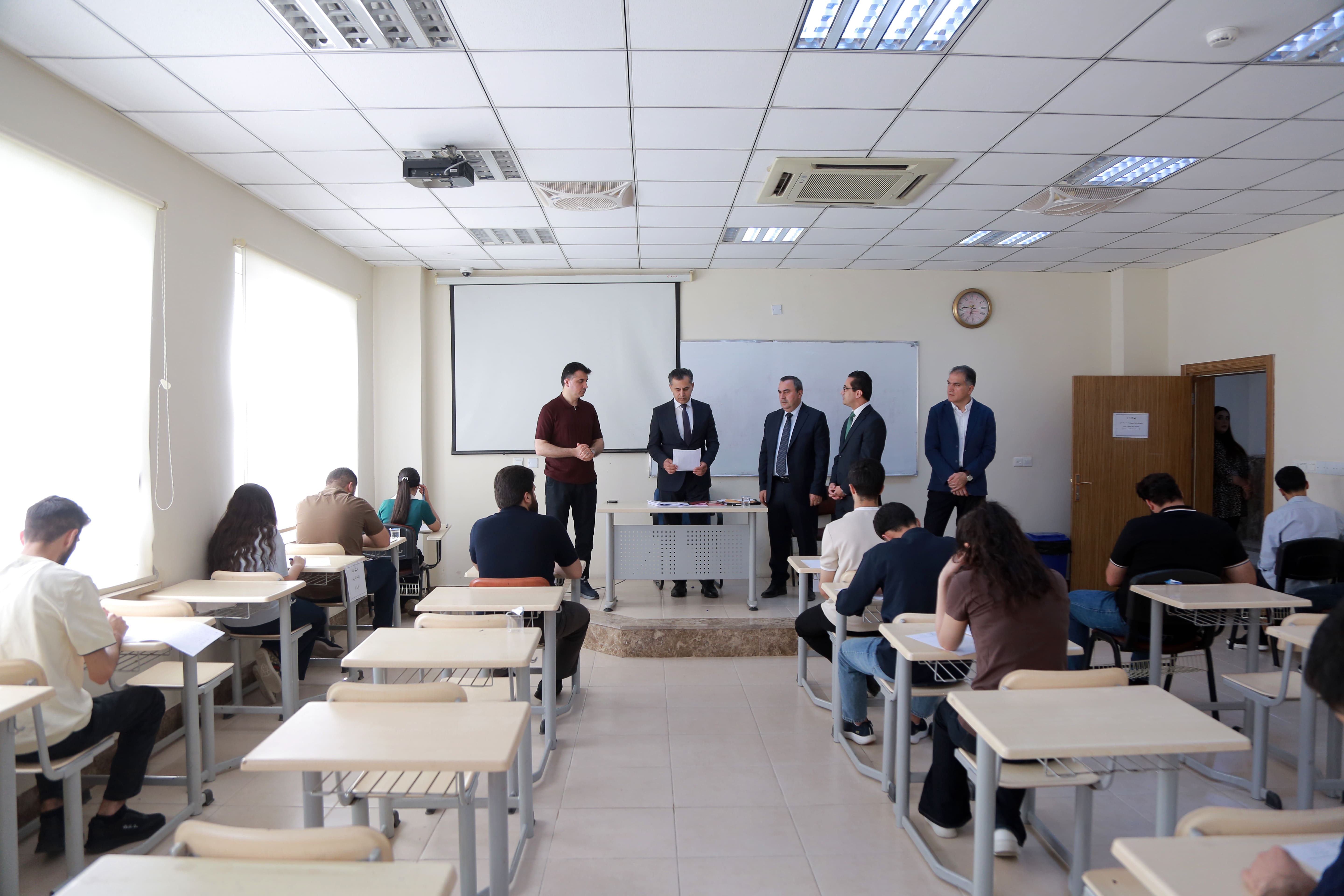President of Nawroz University Receives a Delegation from the Ministry of Higher Education