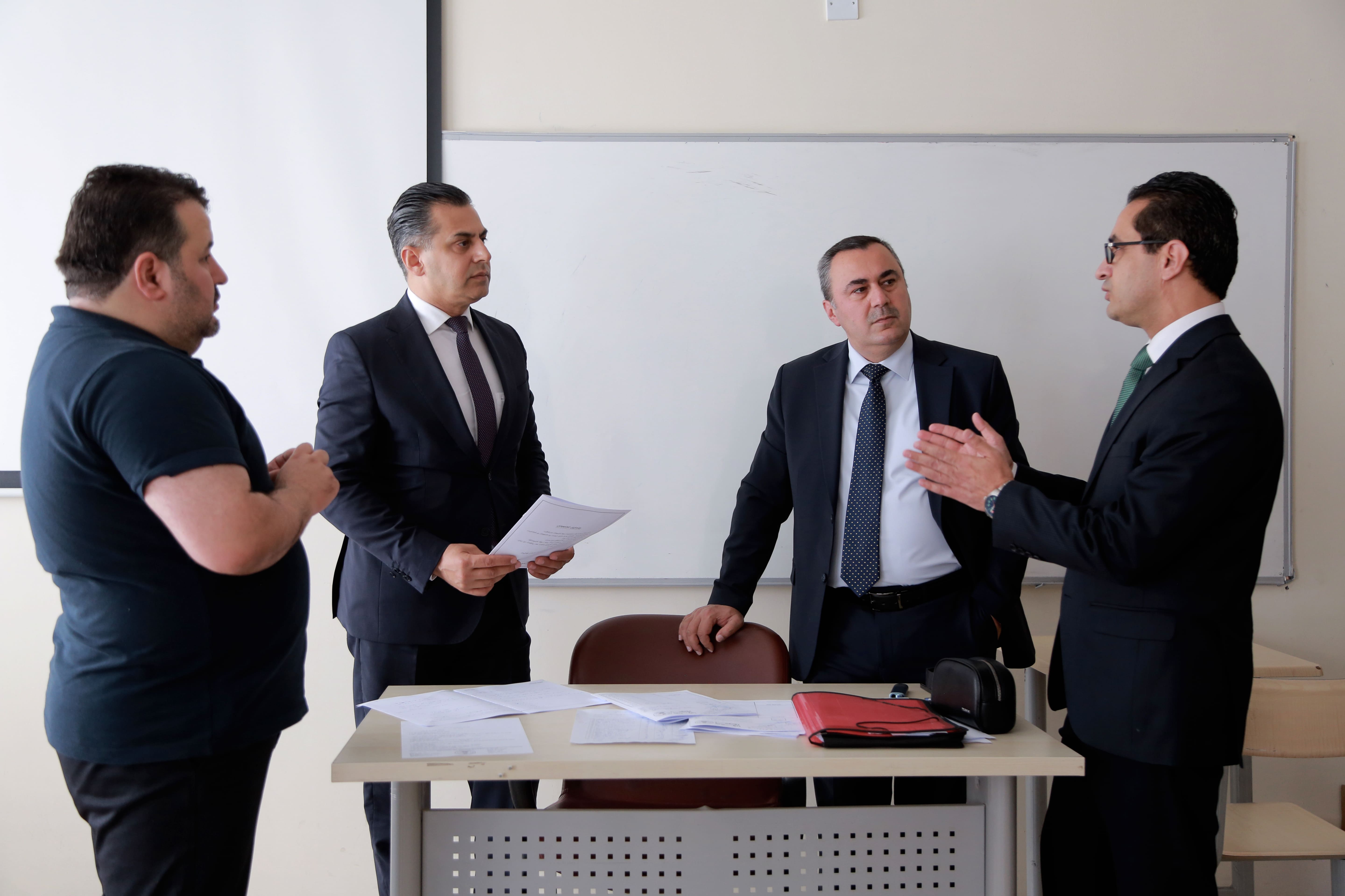President of Nawroz University Receives a Delegation from the Ministry of Higher Education