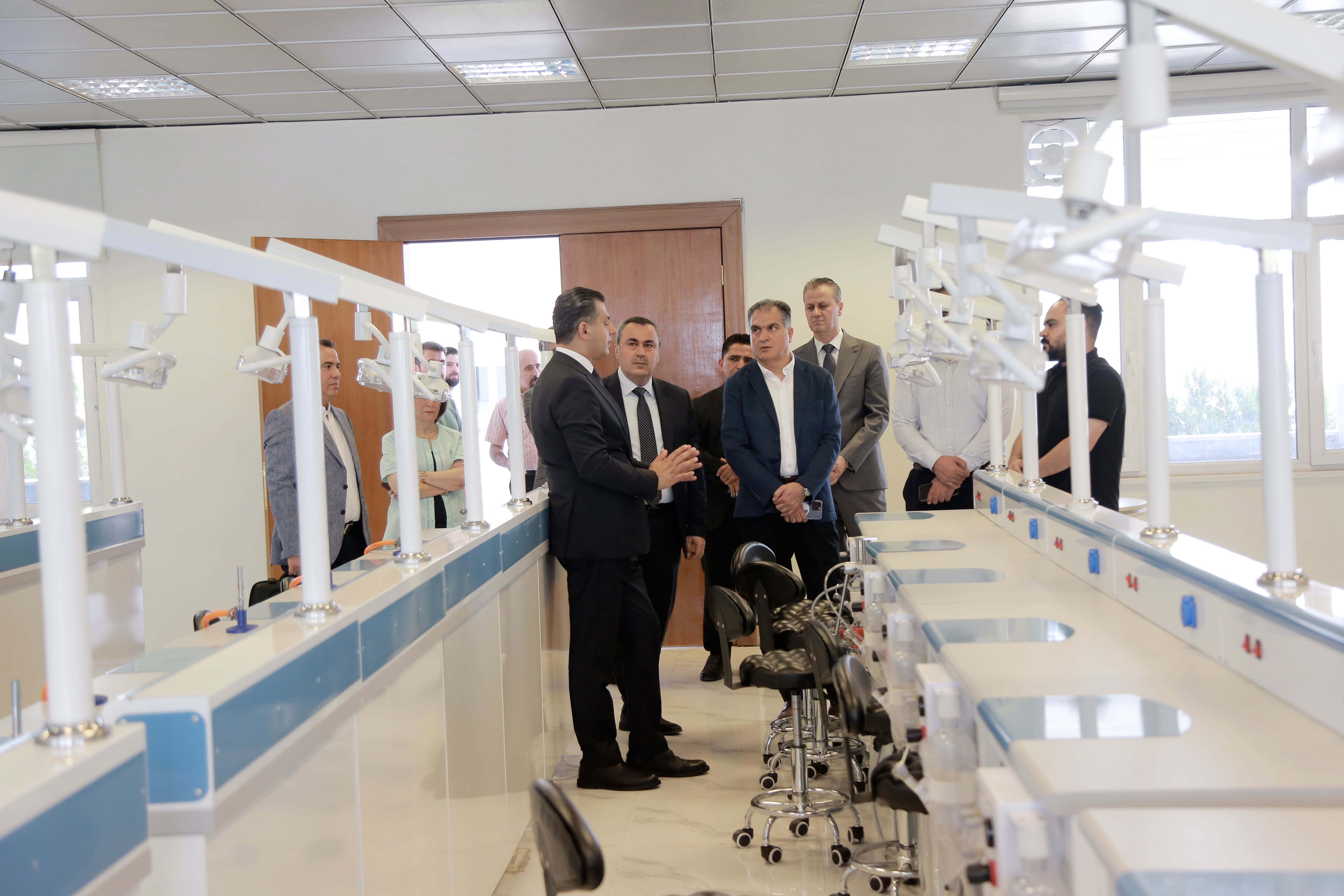 President of Nawroz University Receives a Delegation from the Ministry of Higher Education
