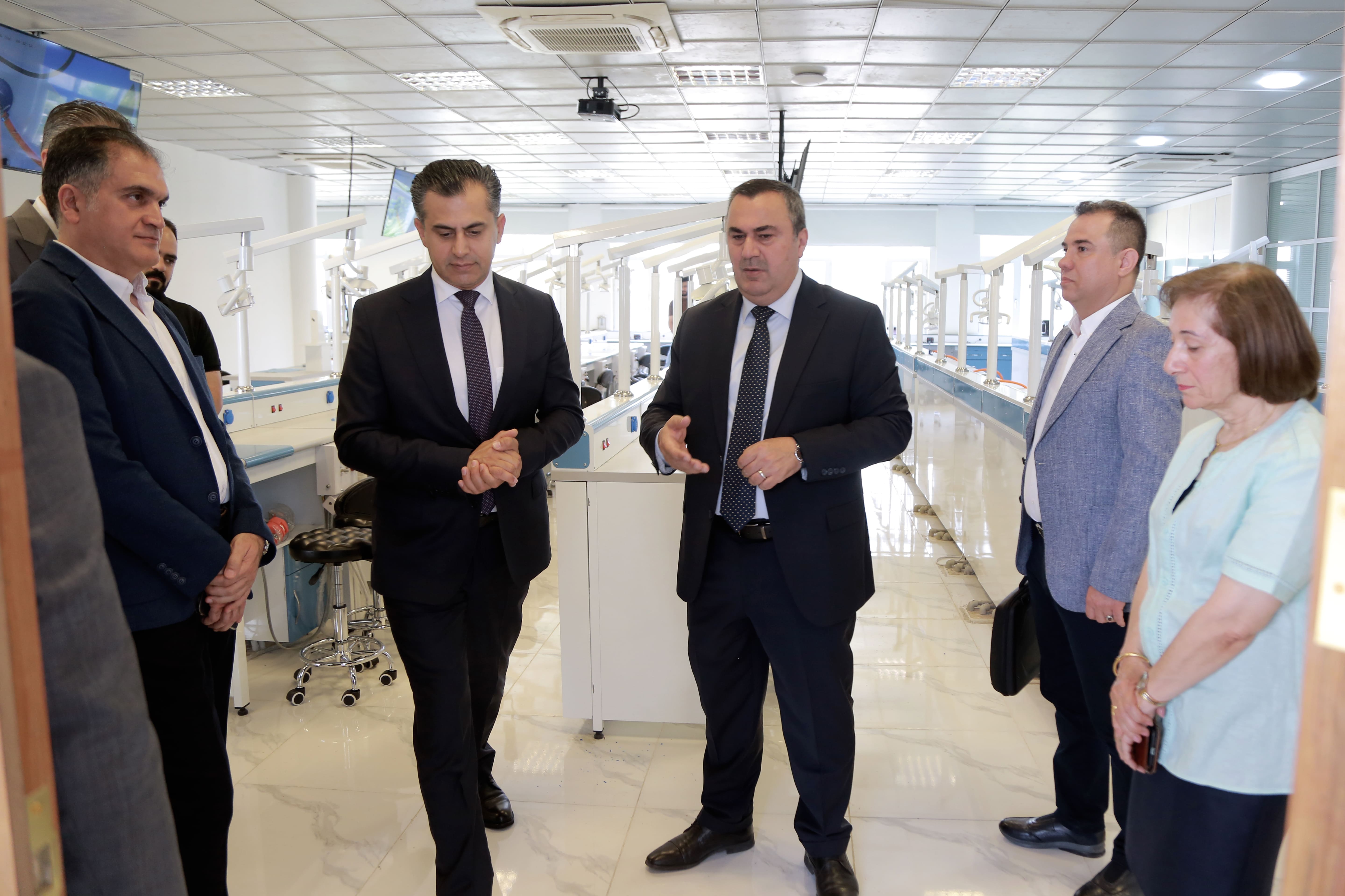 President of Nawroz University Receives a Delegation from the Ministry of Higher Education