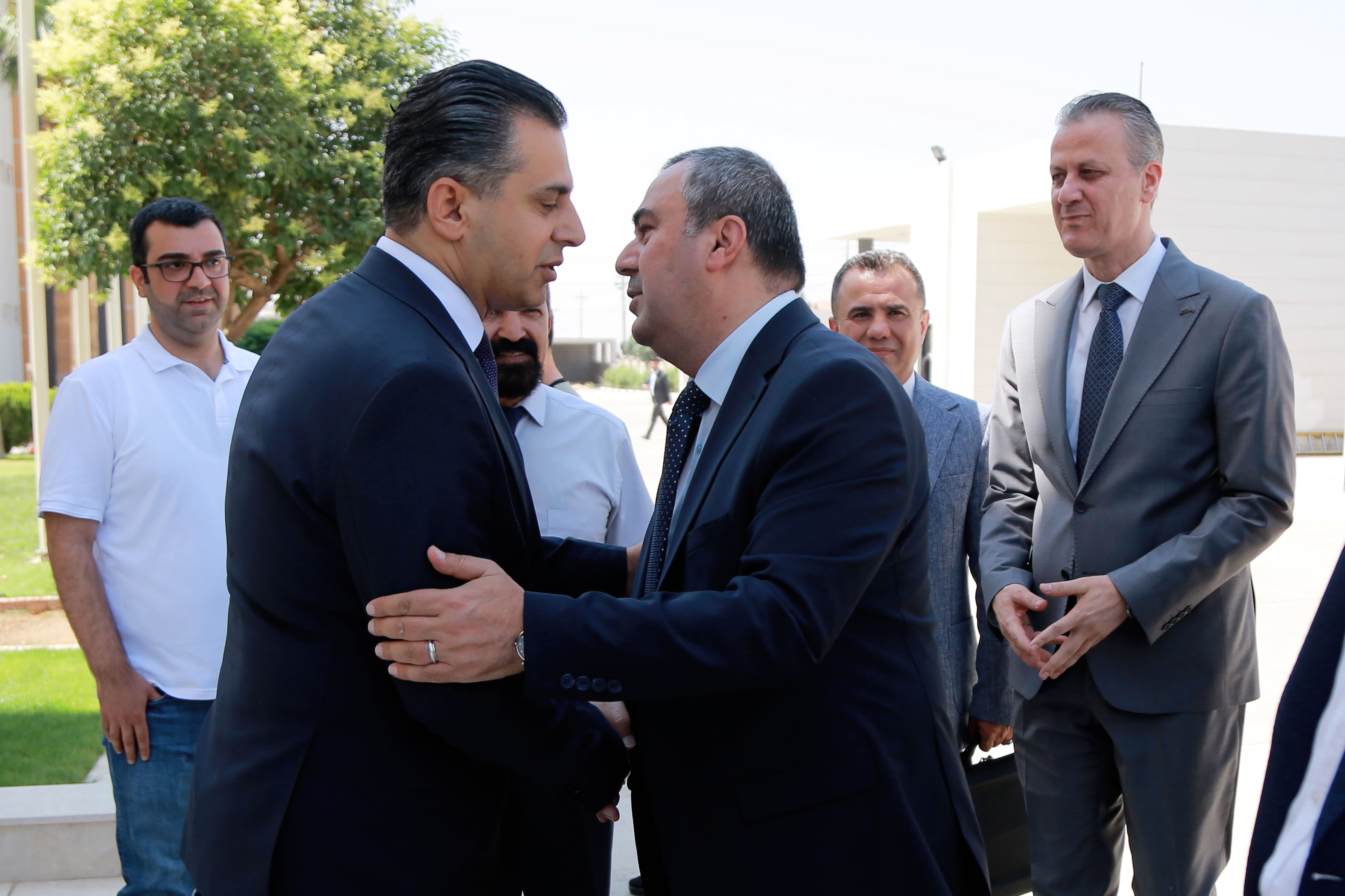 President of Nawroz University Receives a Delegation from the Ministry of Higher Education