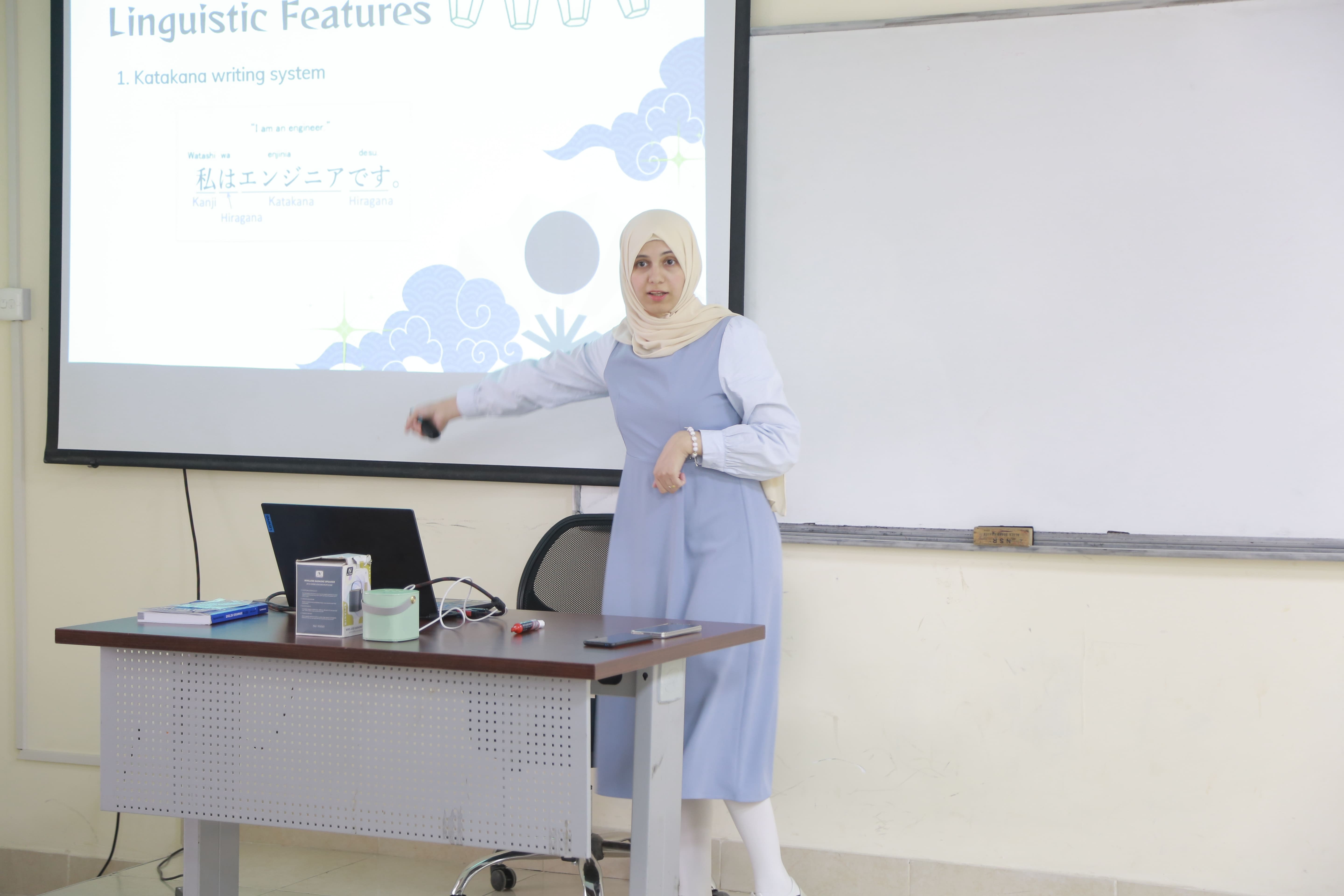 Seminar on Japanglish at Nawroz University