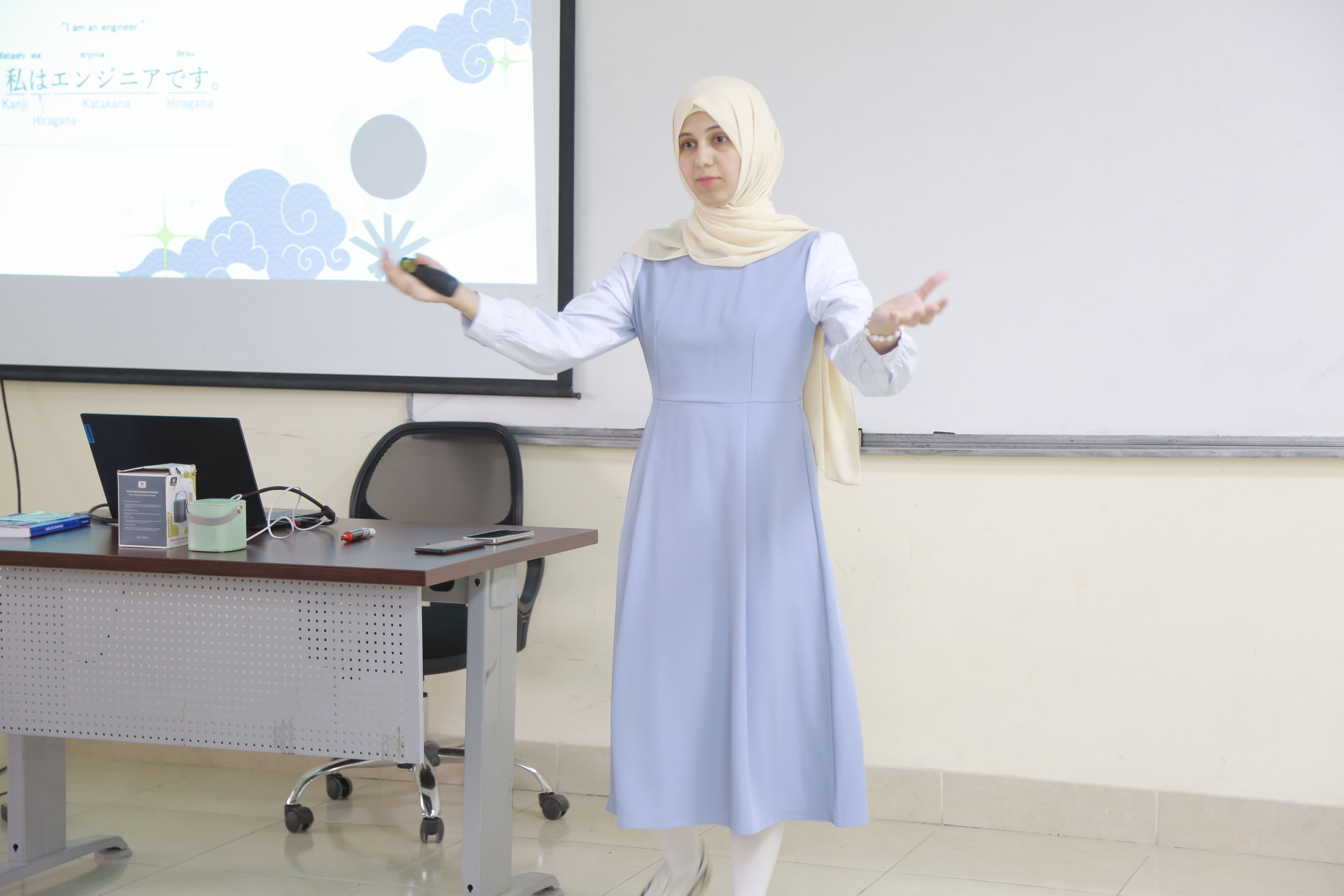 Seminar on Japanglish at Nawroz University