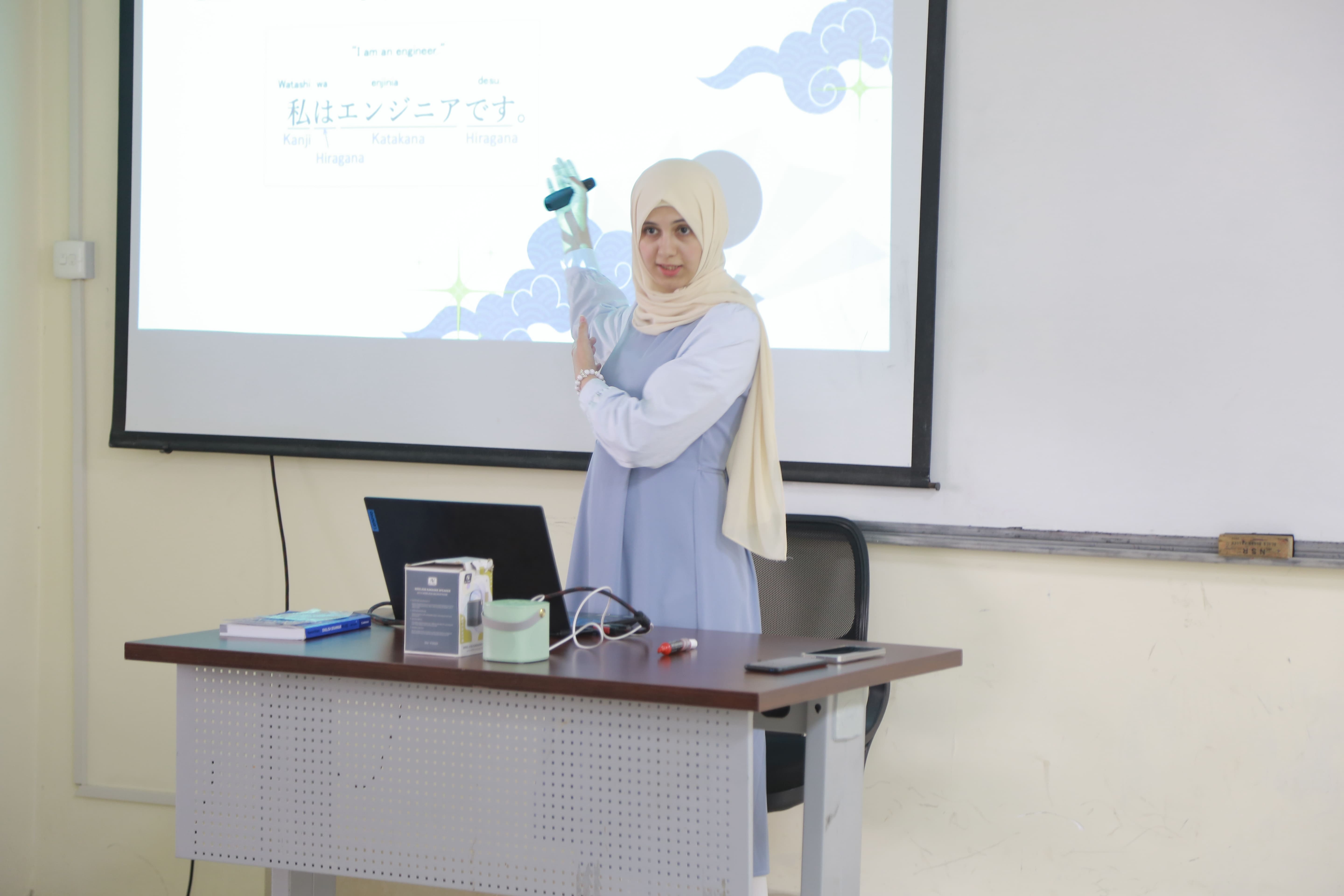 Seminar on Japanglish at Nawroz University