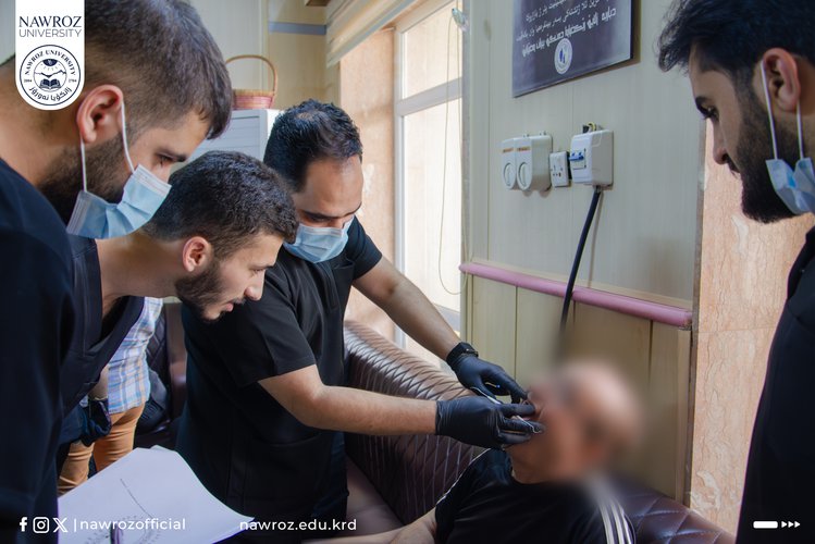 Nawroz University – College of Dentistry Organizes Scientific Visit to Nursing Home in Duhok