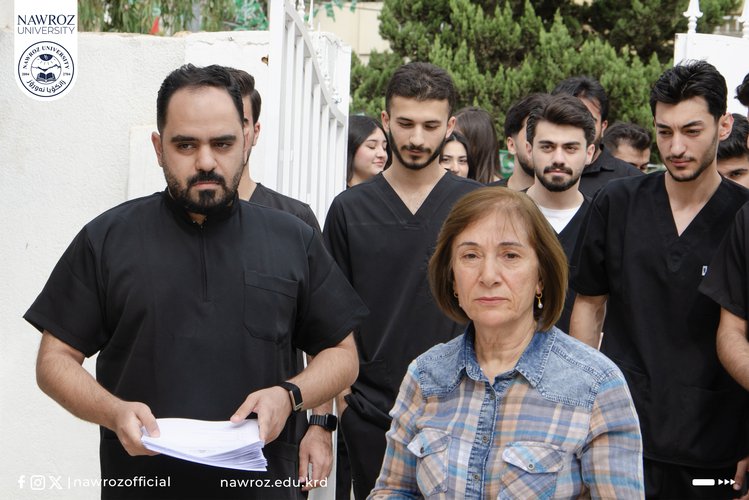 Nawroz University – College of Dentistry Organizes Scientific Visit to Nursing Home in Duhok