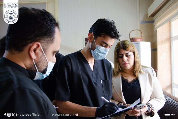 Nawroz University – College of Dentistry Organizes Scientific Visit to Nursing Home in Duhok