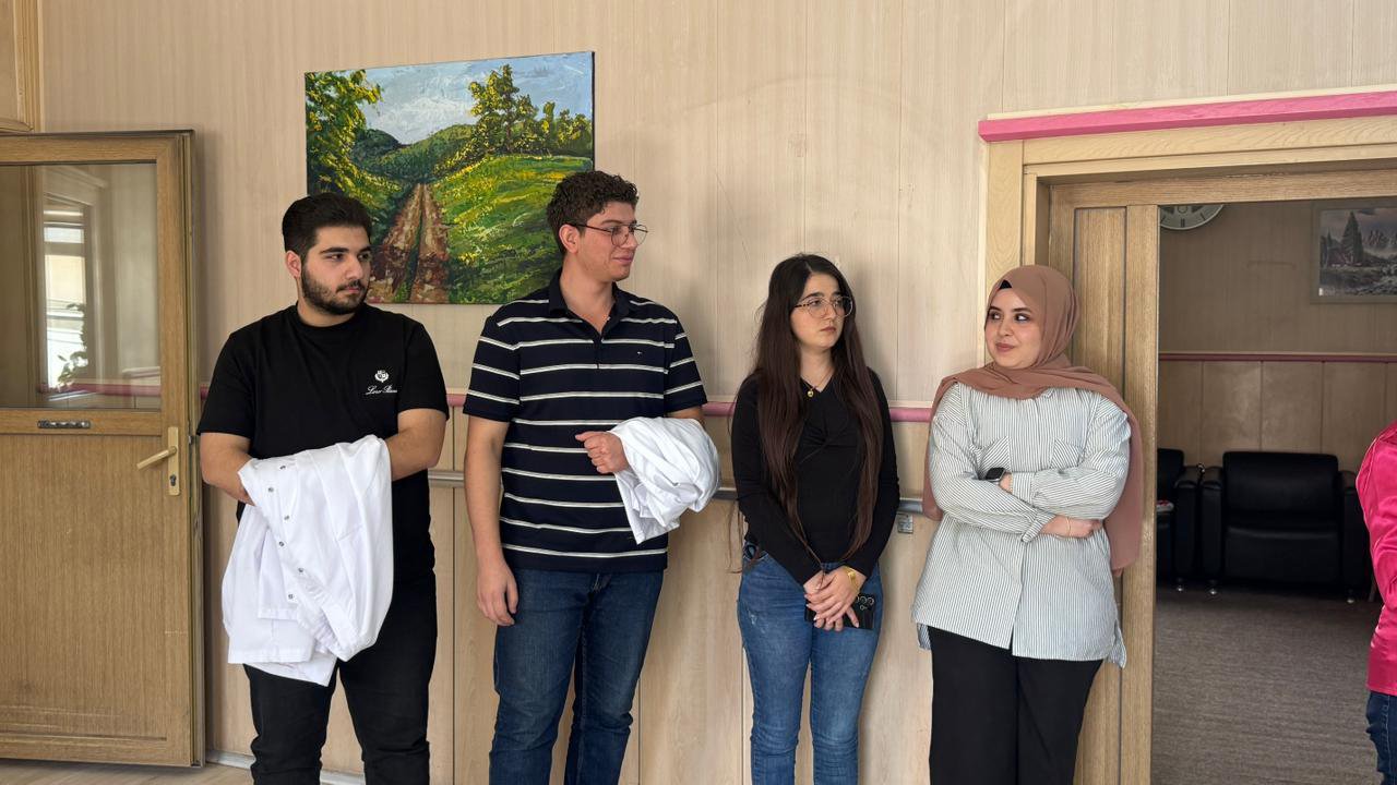 Nawroz University Organizes a Scientific Visit of Pharmacy Students to the Nursing Home in Duhok