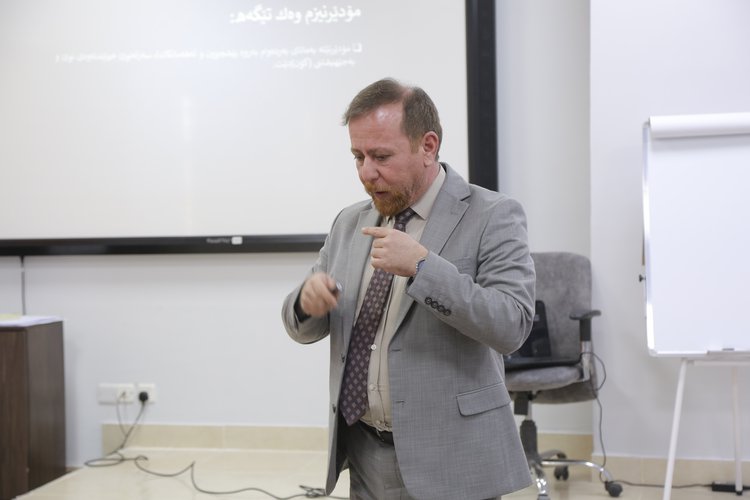 Lecture on Drama and Modernity at Nawroz University