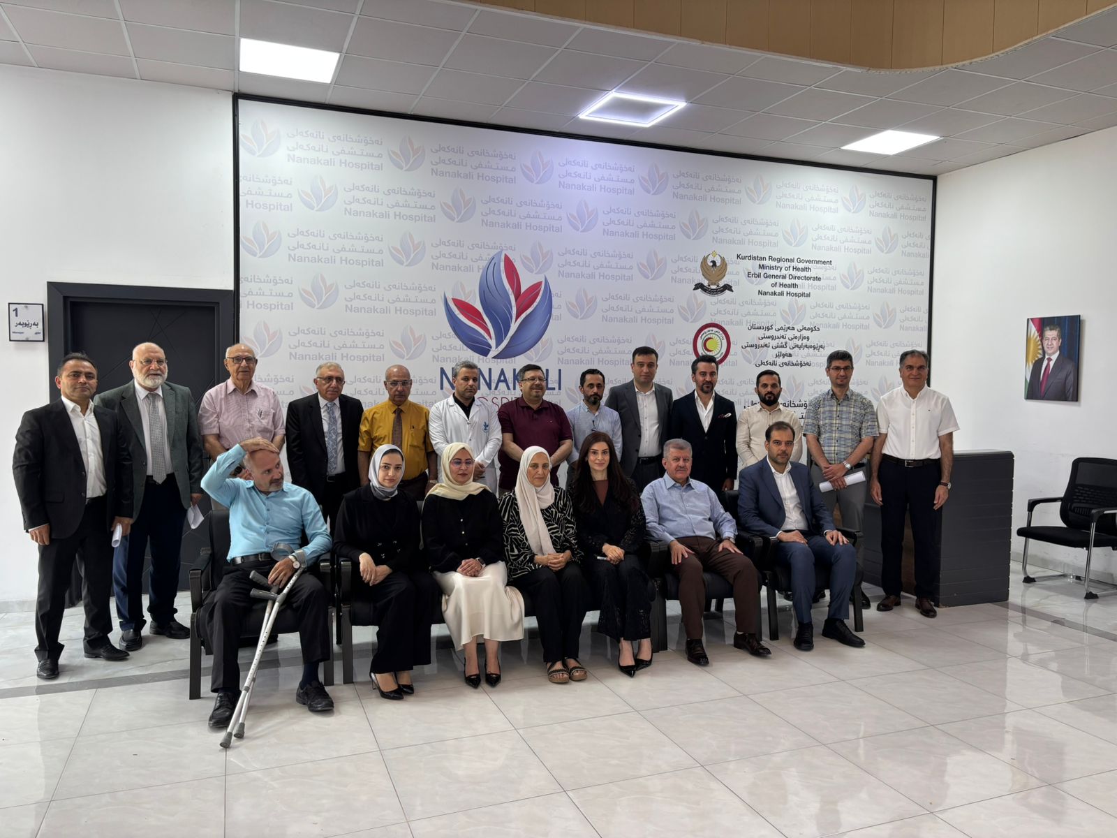 Nawroz University Vice President for Scientific Affairs Serves as an Examiner in the Kurdistan Higher Council of Medical Specialties Examination