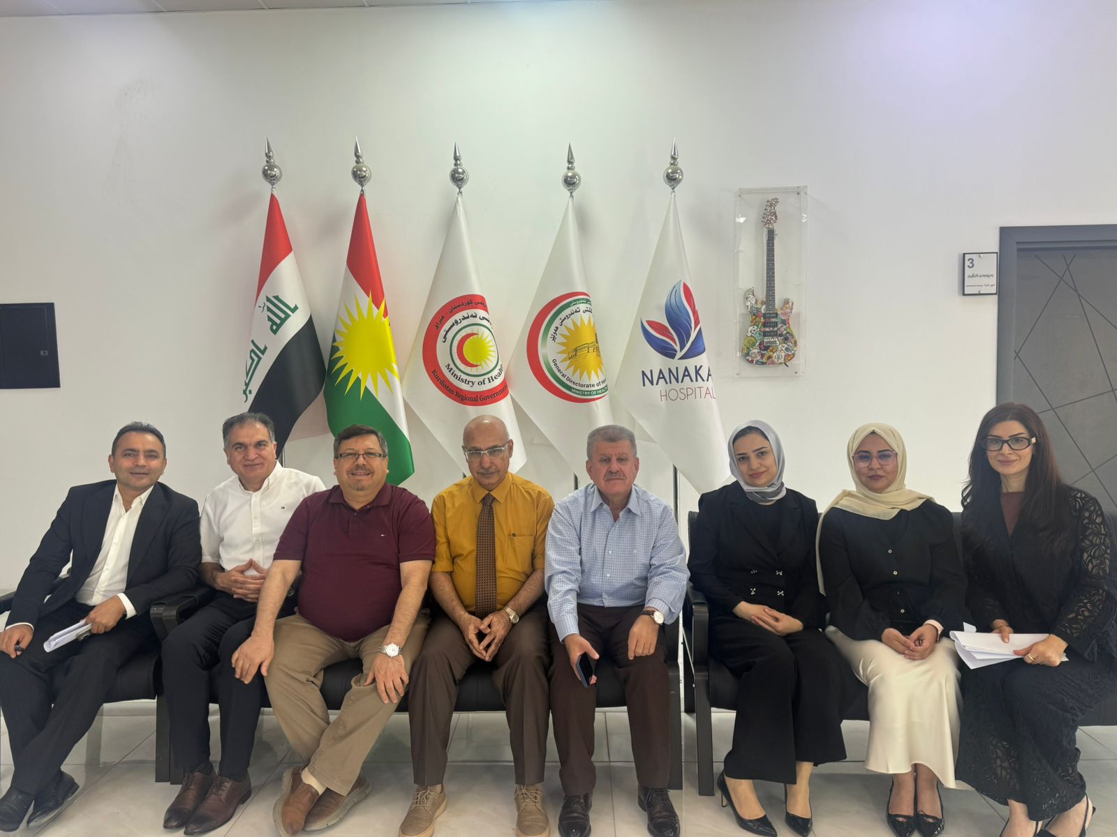 Nawroz University Vice President for Scientific Affairs Serves as an Examiner in the Kurdistan Higher Council of Medical Specialties Examination