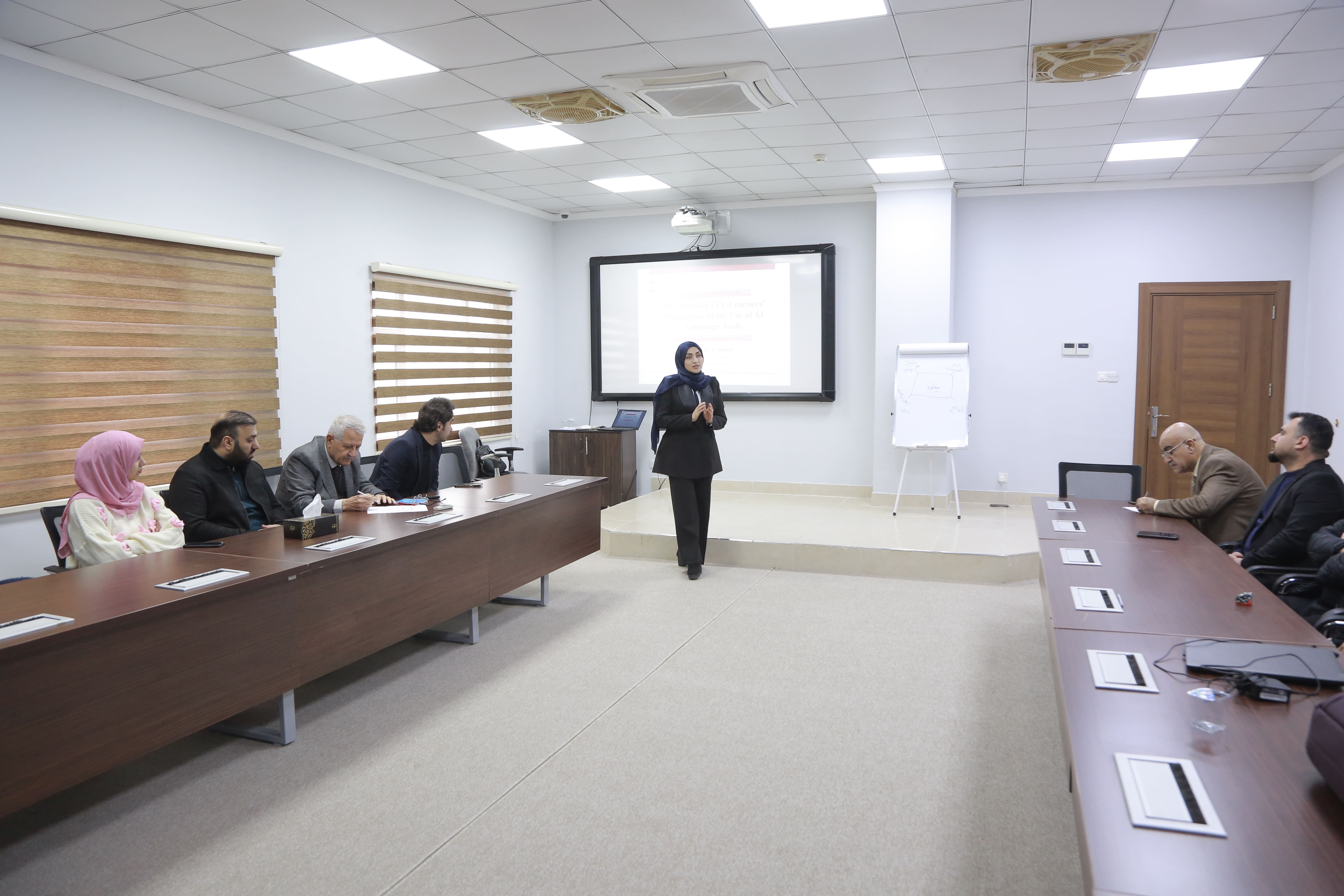 Lecture at Nawroz University on AI Language Tools and EFL Learners’ Perceptions