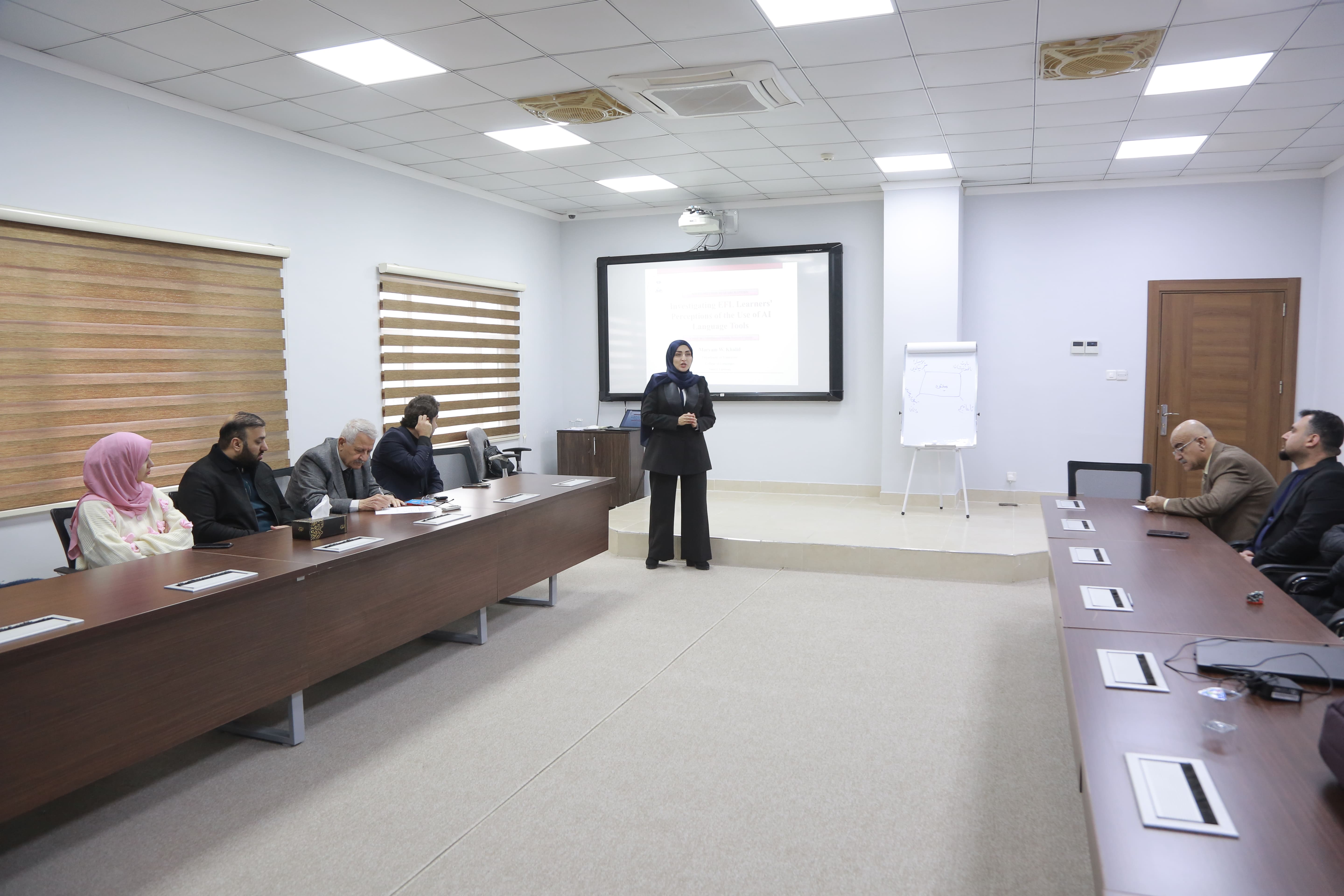 Lecture at Nawroz University on AI Language Tools and EFL Learners’ Perceptions