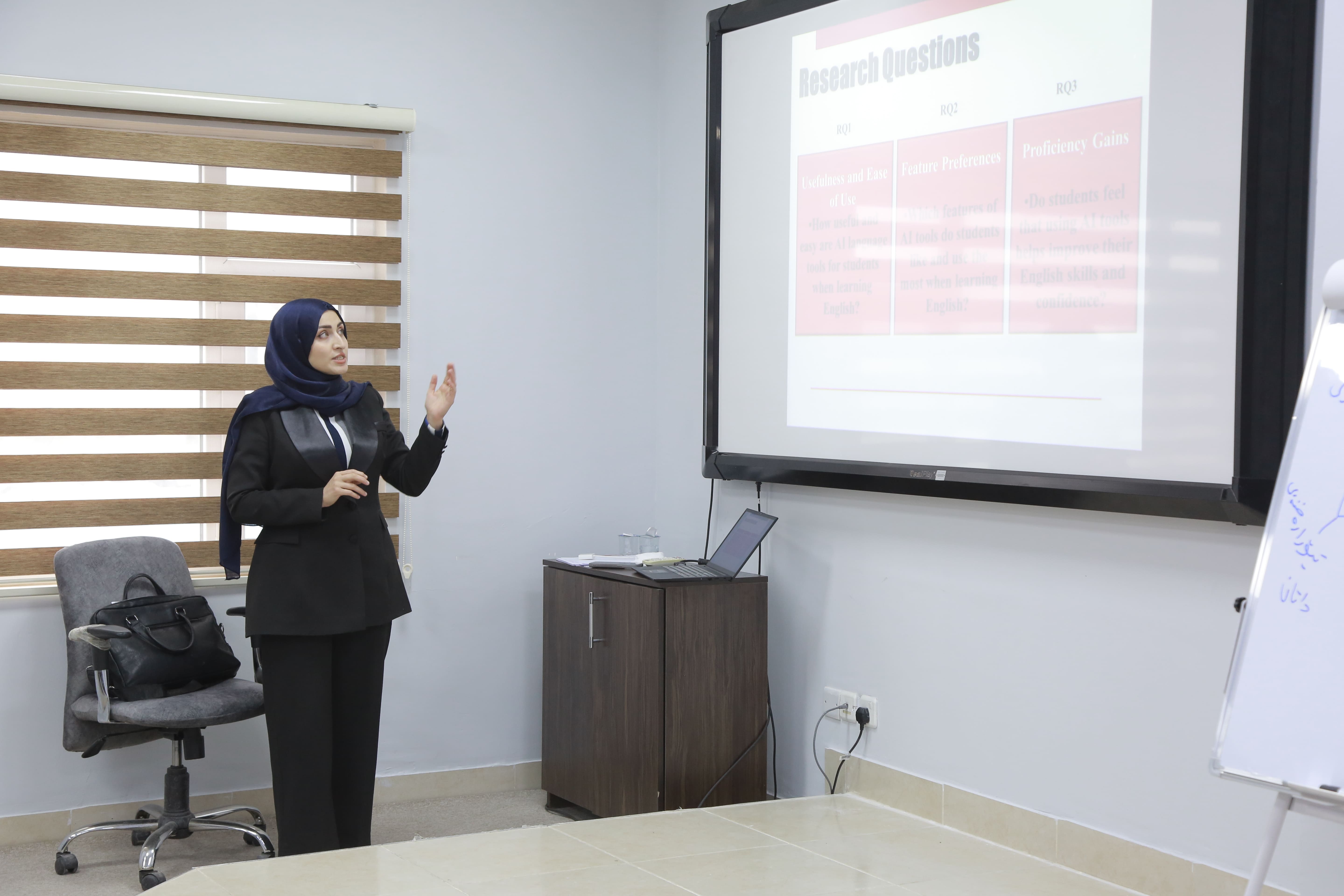 Lecture at Nawroz University on AI Language Tools and EFL Learners’ Perceptions