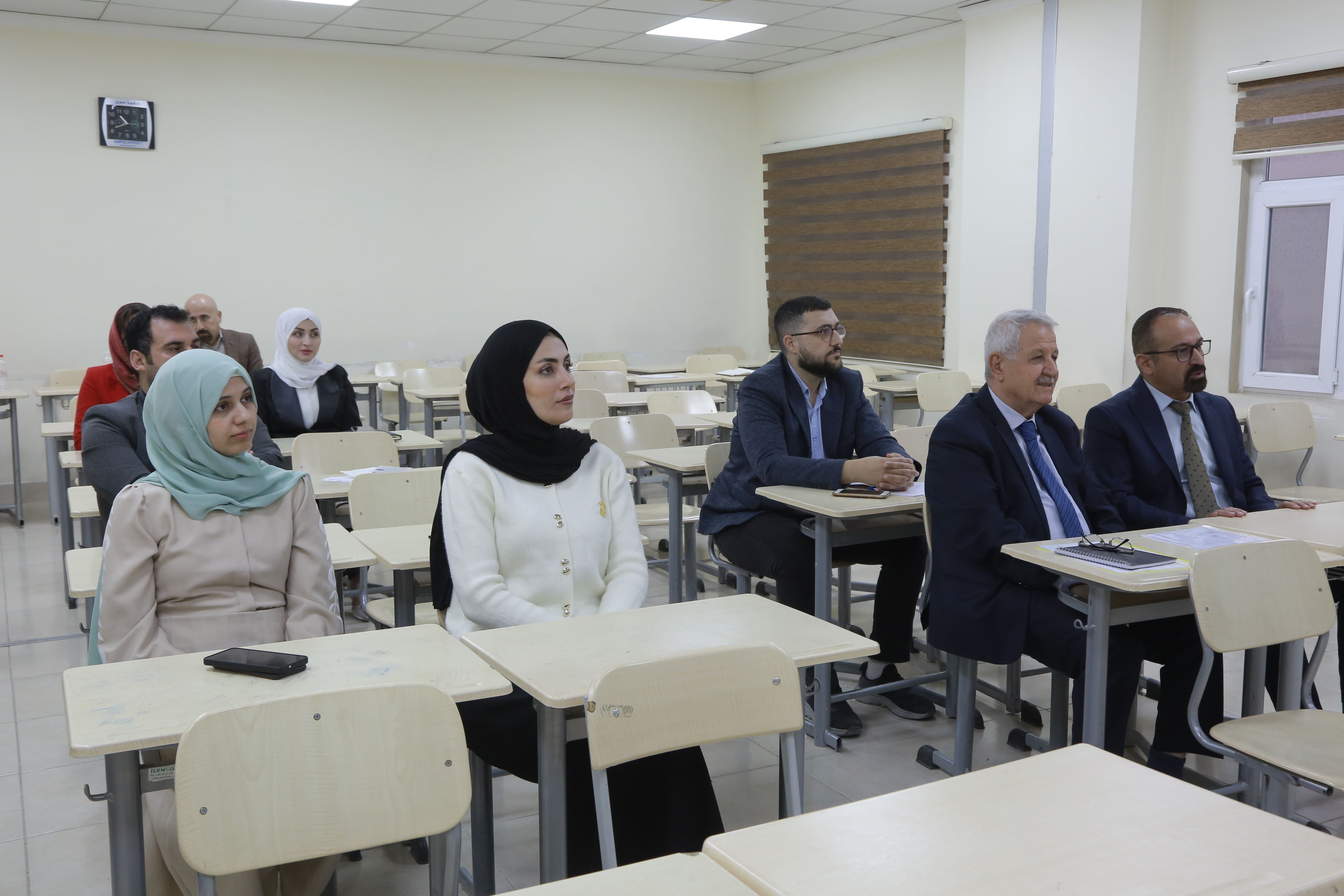 محاضرة حول موت المؤلف فی جامعة نوروز