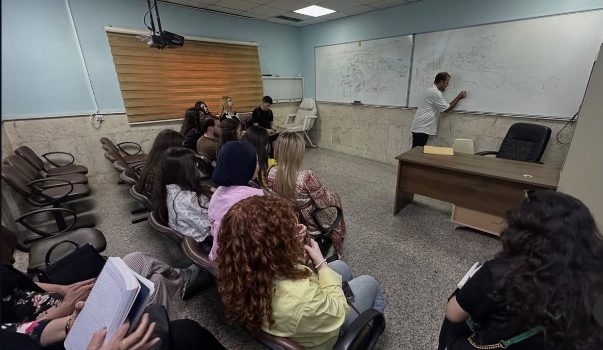 زيارة ميدانية وعلمية لطلبة قسم علم النفس إلى مستشفى آزادي
