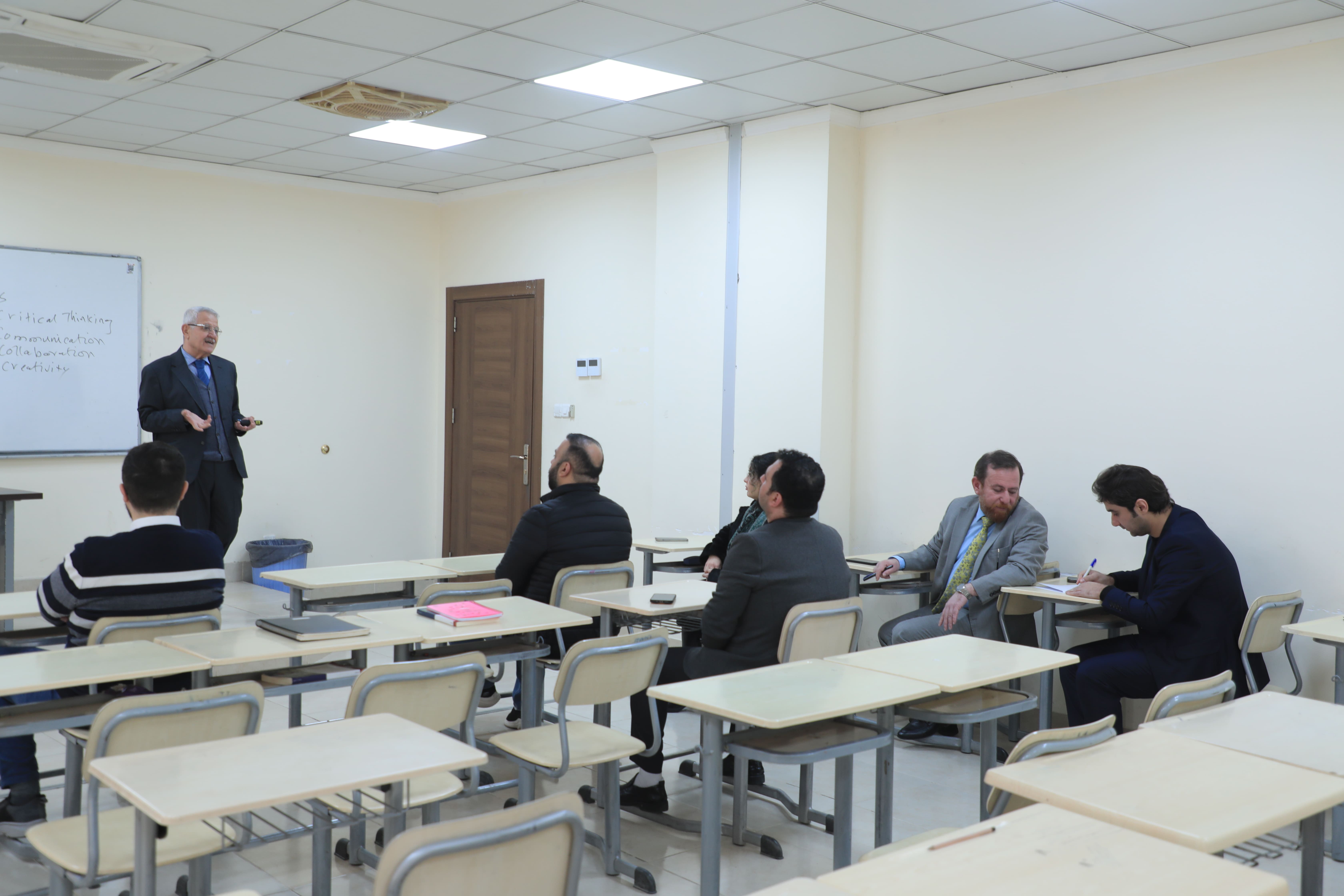 A Lecture at Nawroz University on 21st Century Education Skills: 4Cs