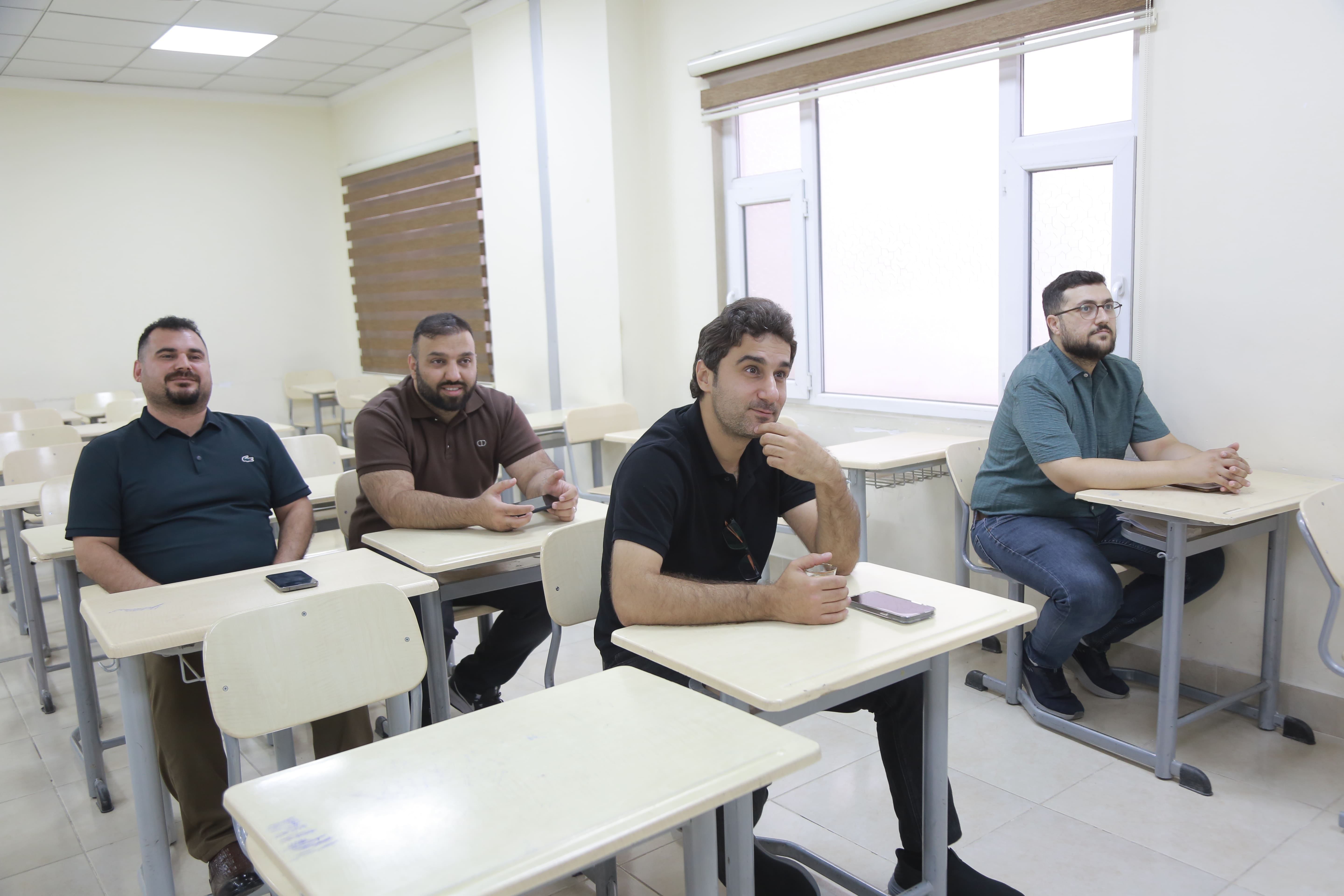 A Lecture at Nawroz University about types of Grammatical schools