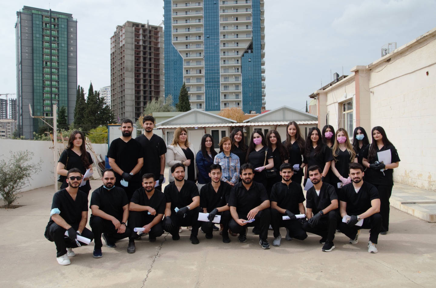 Students of the College of Dentistry in a Scientific Visit to Nursing Home