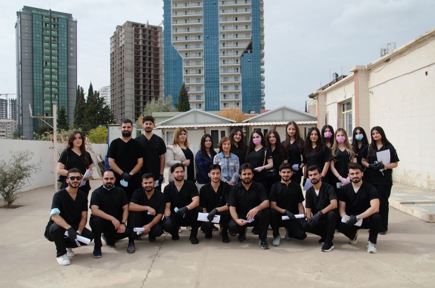 Students of the College of Dentistry in a Scientific Visit to Nursing Home