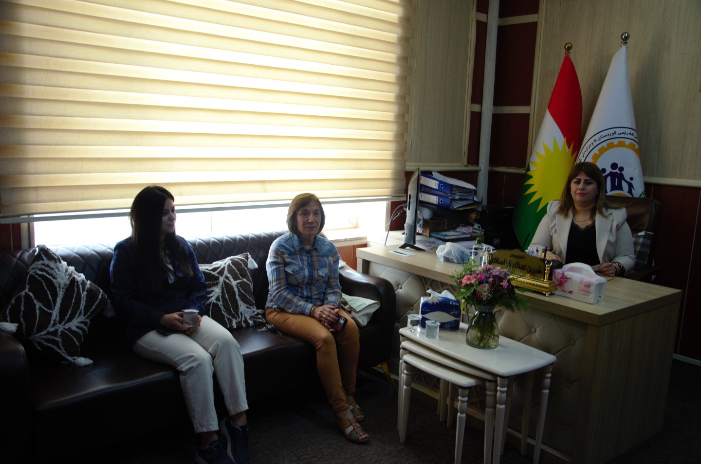 Students of the College of Dentistry in a Scientific Visit to Nursing Home