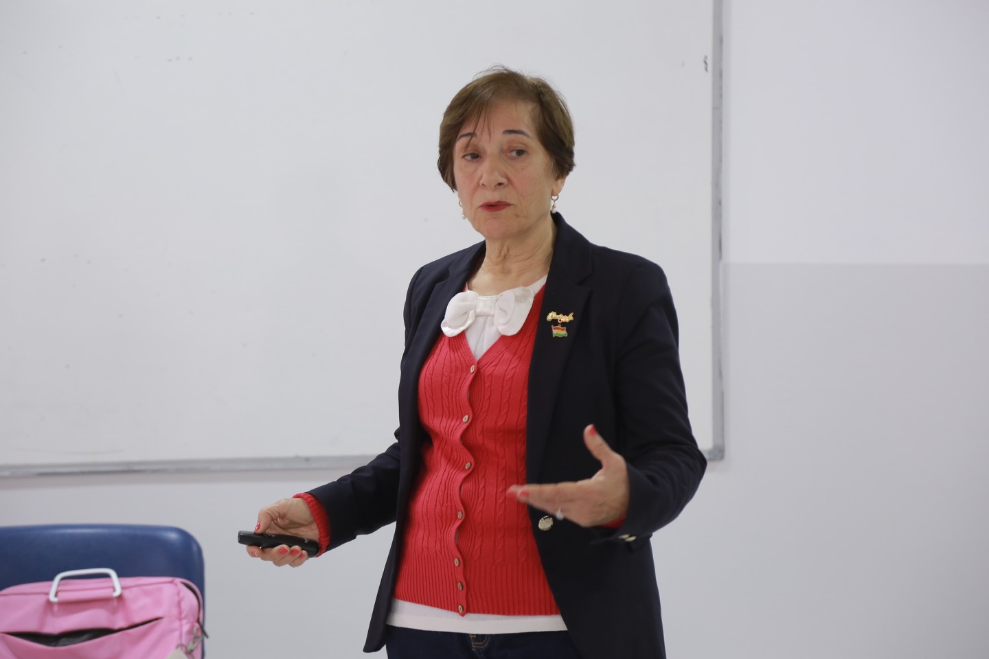 Lecture at Nawroz University on Post Traumatic Disorder