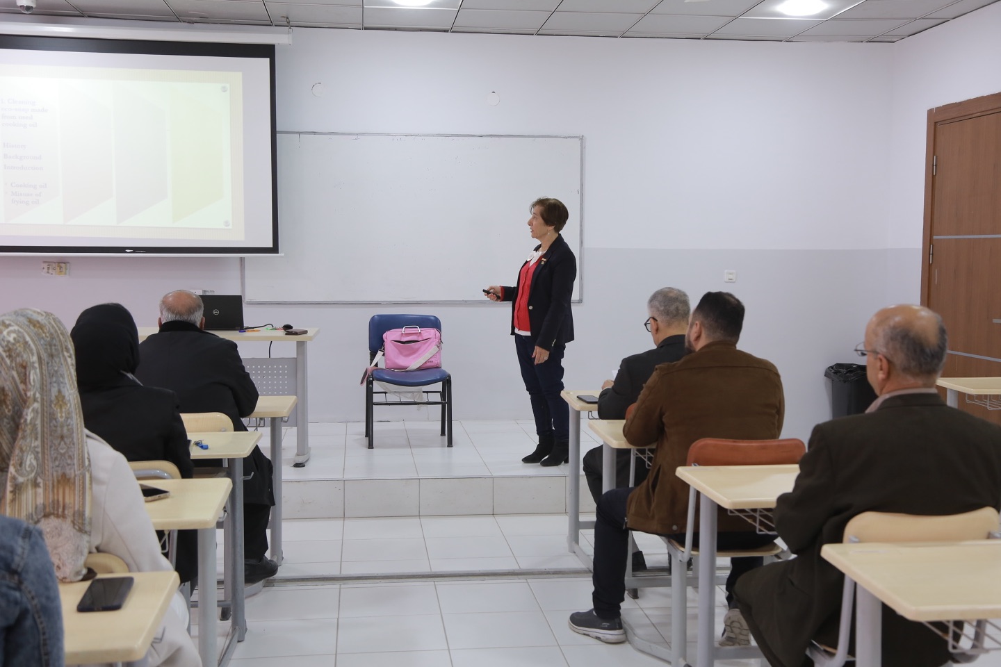Lecture at Nawroz University on Post Traumatic Disorder