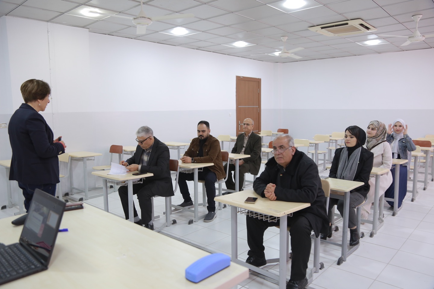Lecture at Nawroz University on Post Traumatic Disorder