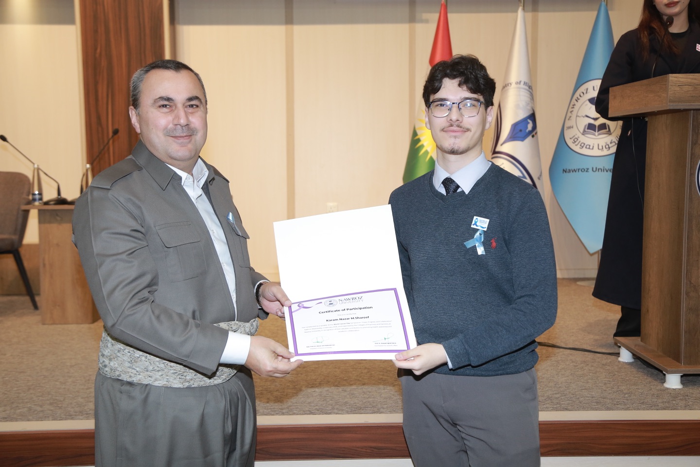 Symposium at Nawroz University on “World Cancer Day”